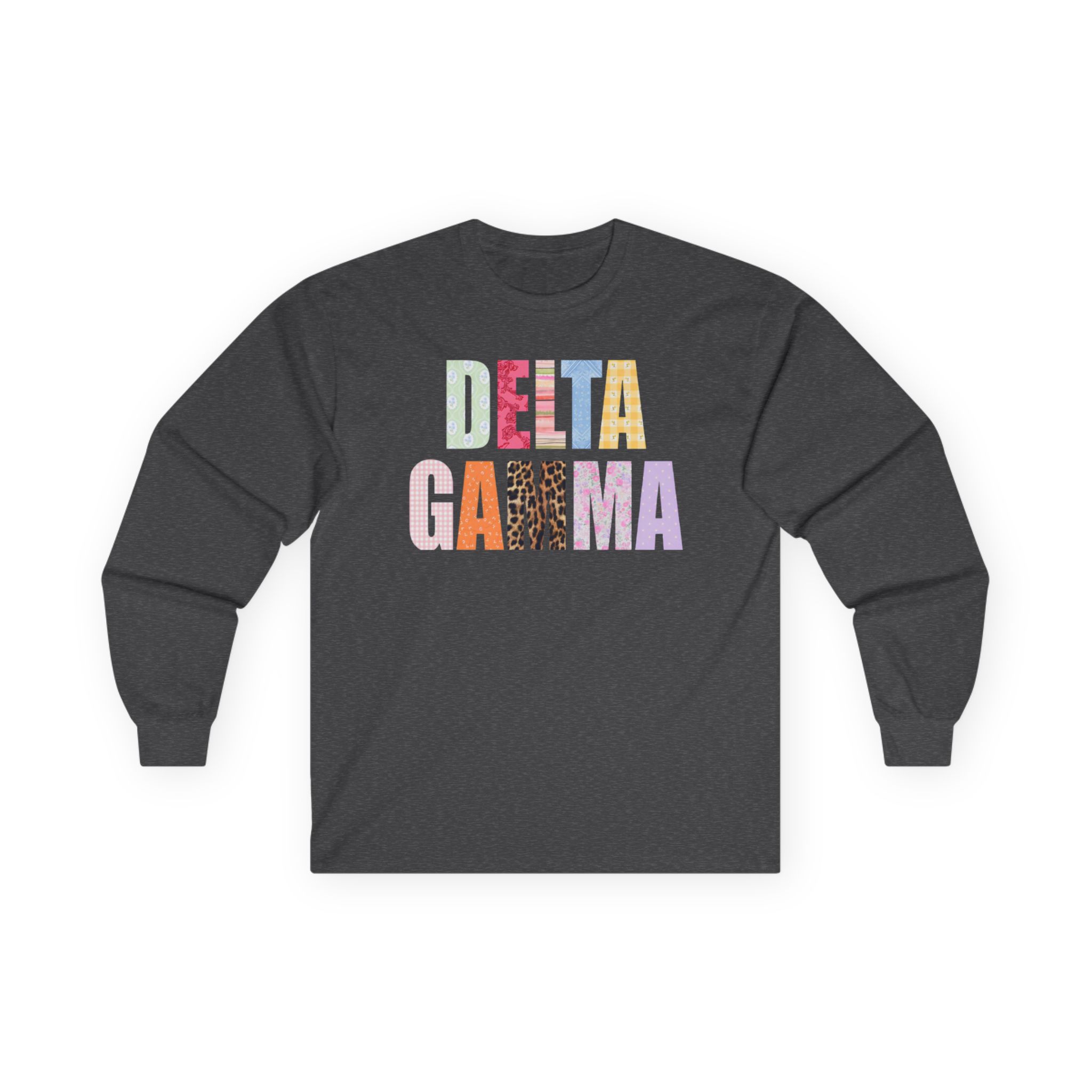 Delta Gamma Scrapbook Sorority Unisex Ultra Cotton Long Sleeve Tee
