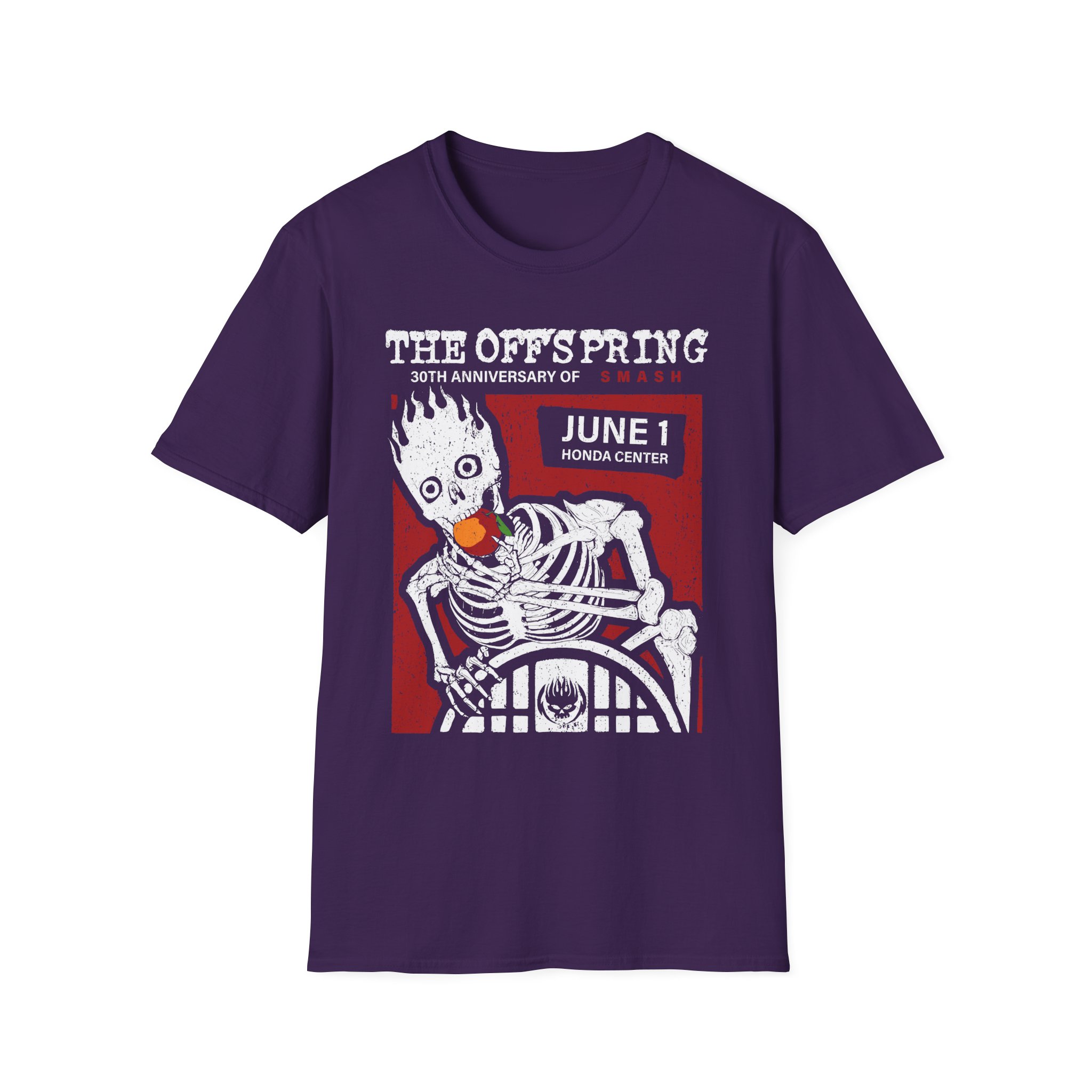 The Offspring Smash Anniversary Show at the Honda Center Unisex Softstyle T-Shirt