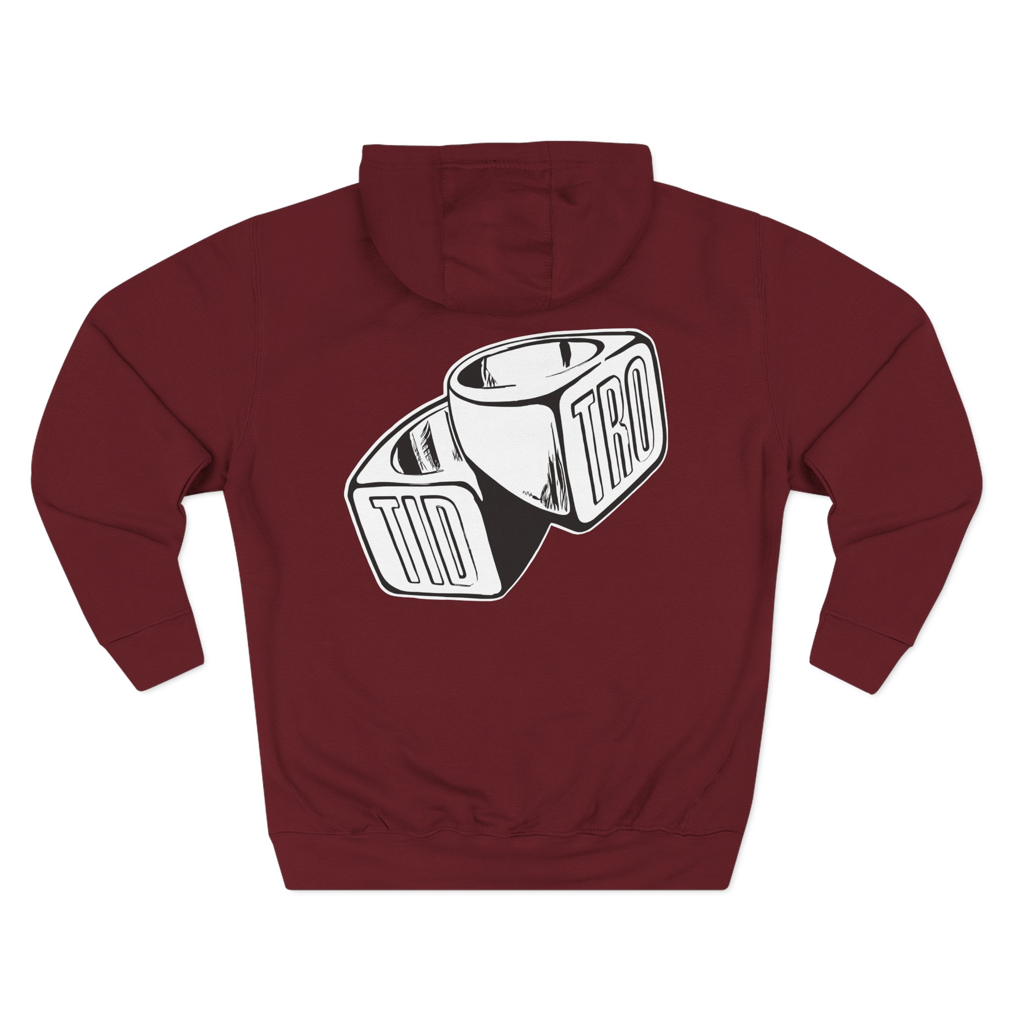 Victor Leksell Three-Panel Fleece Hoodie