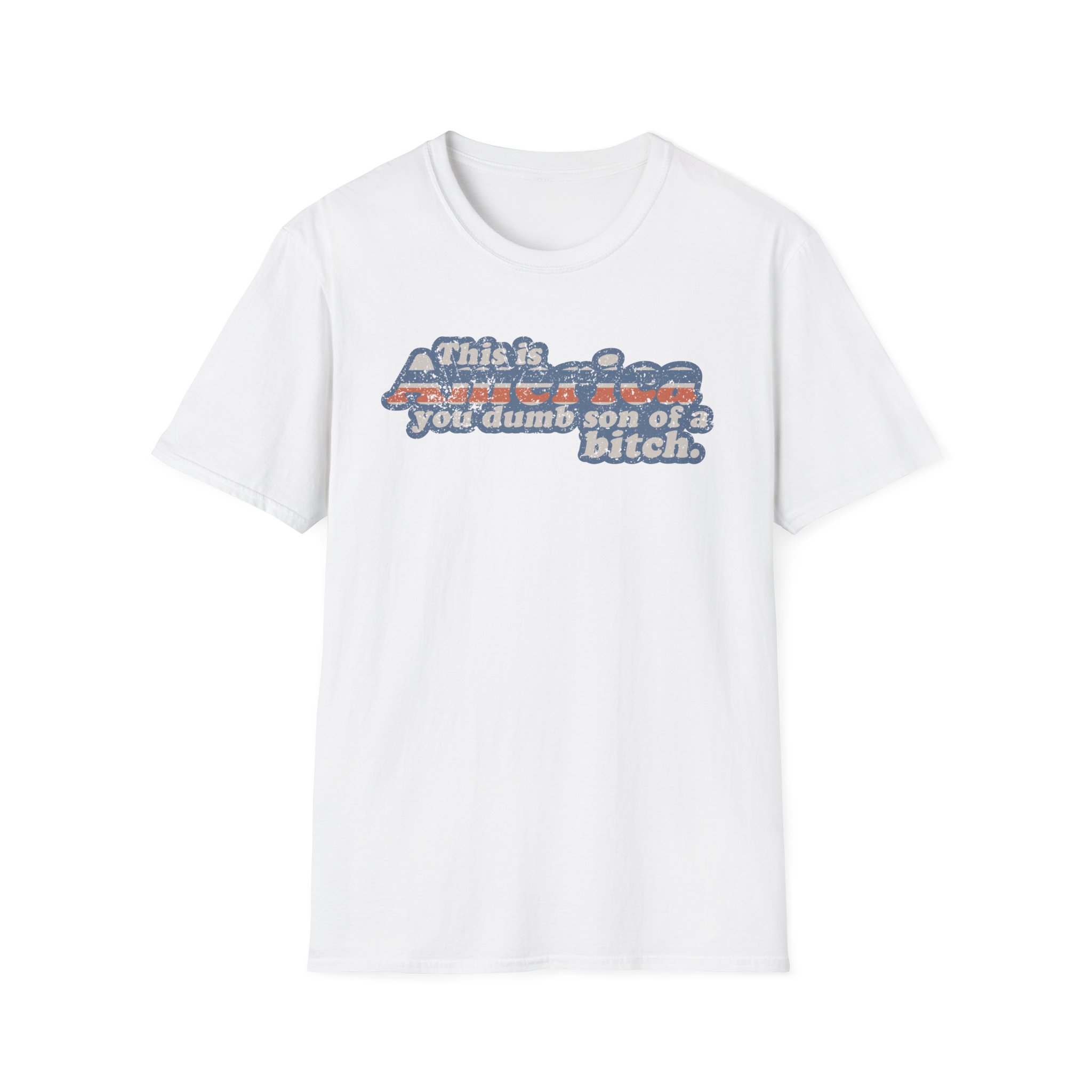 Ymh This Is America Unisex Softstyle T-Shirt