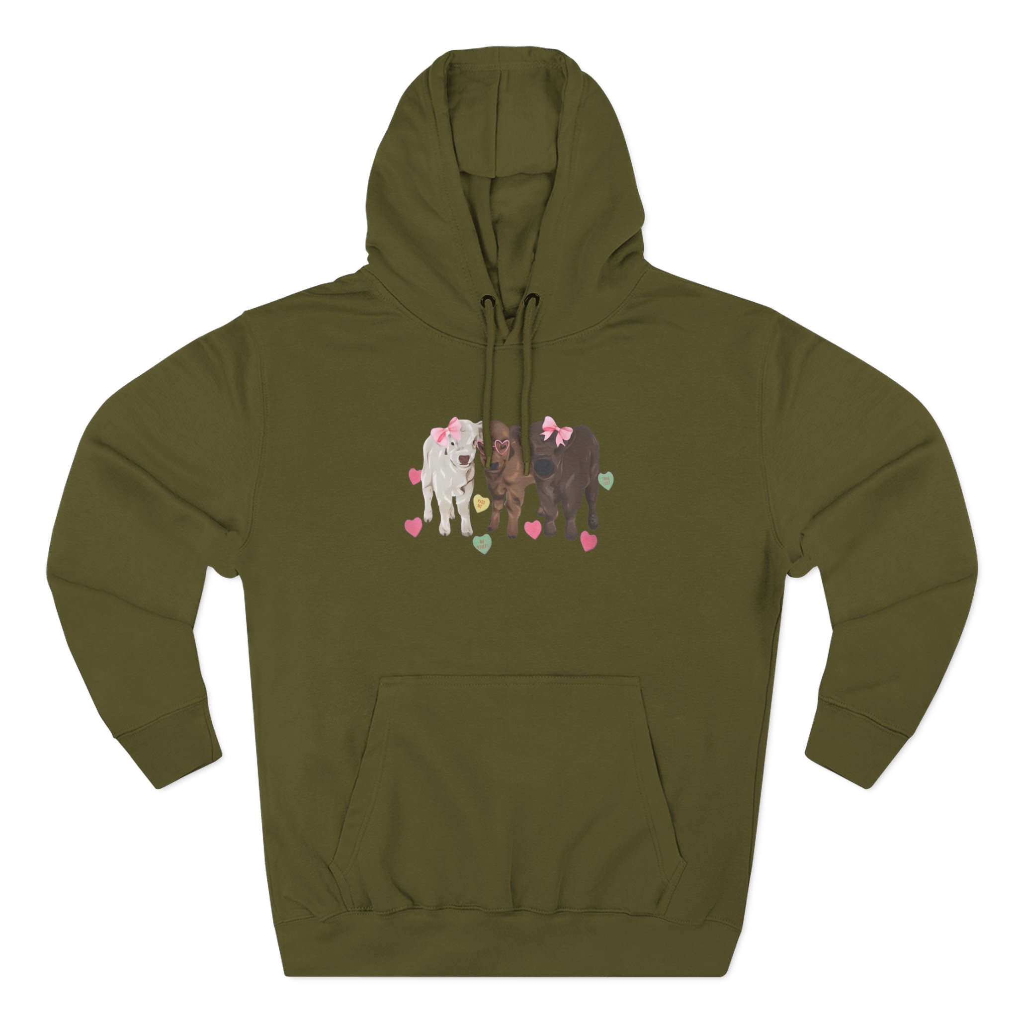 Katie Van Slyke Busy Little Bees Three-Panel Fleece Hoodie