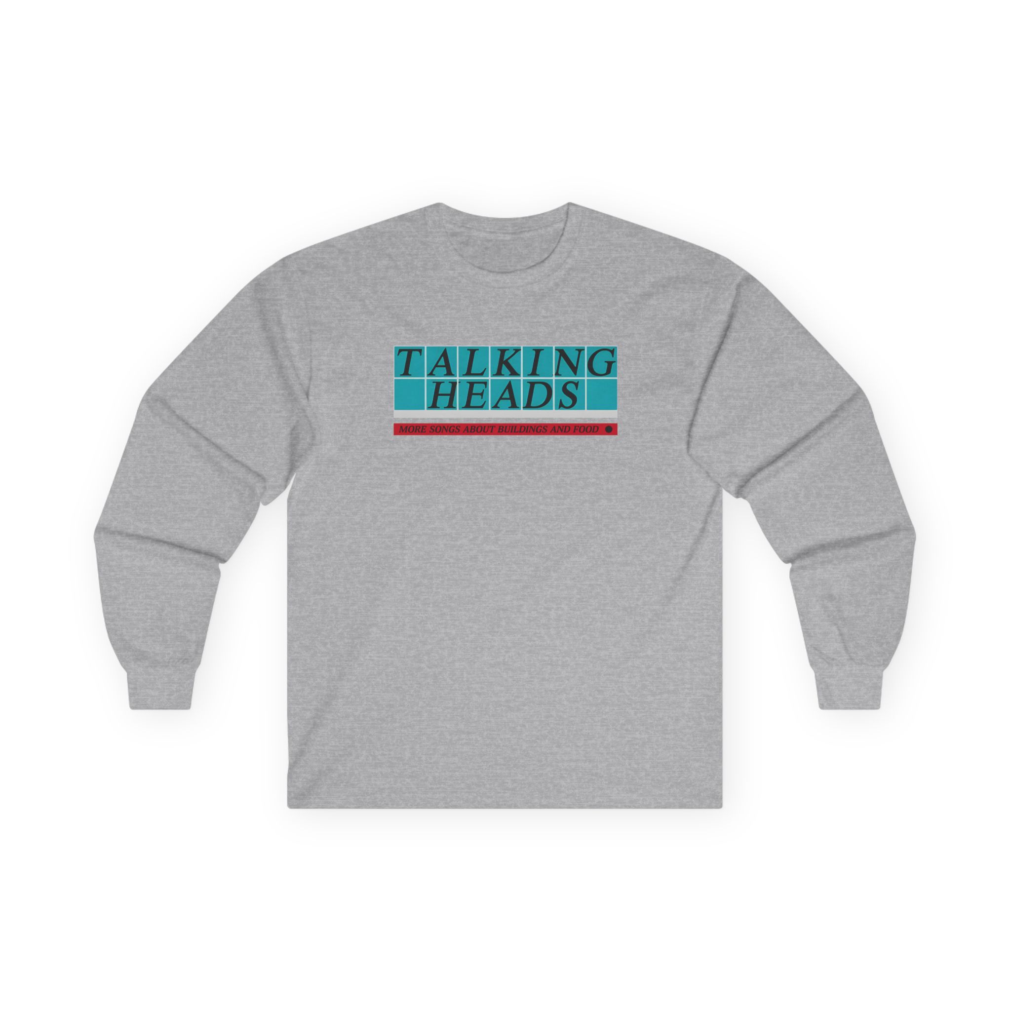 Talking Heads Tiled Logo Unisex Ultra Cotton Long Sleeve Tee