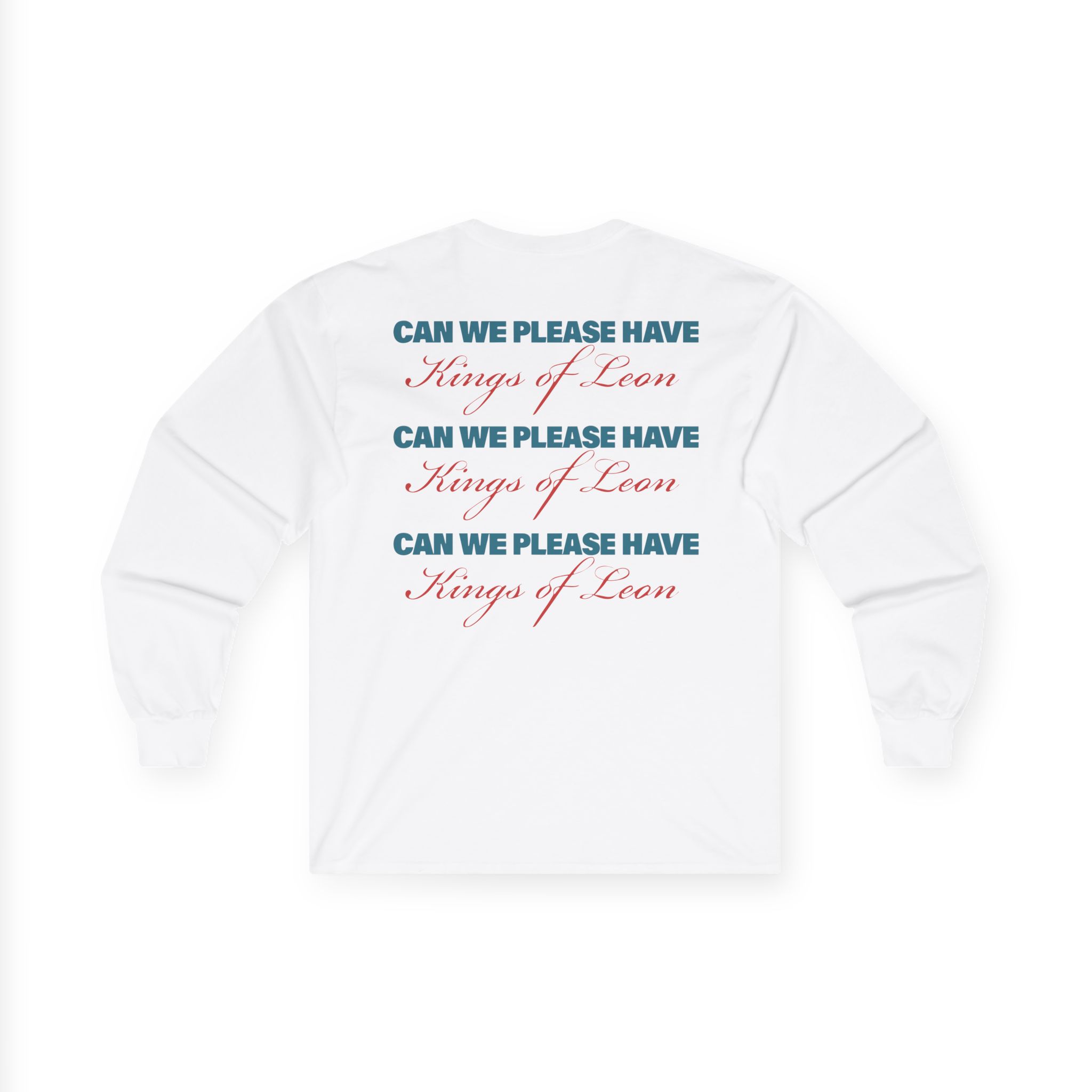 Kings of Leon Can We Please Have Fun Unisex Ultra Cotton Long Sleeve Tee