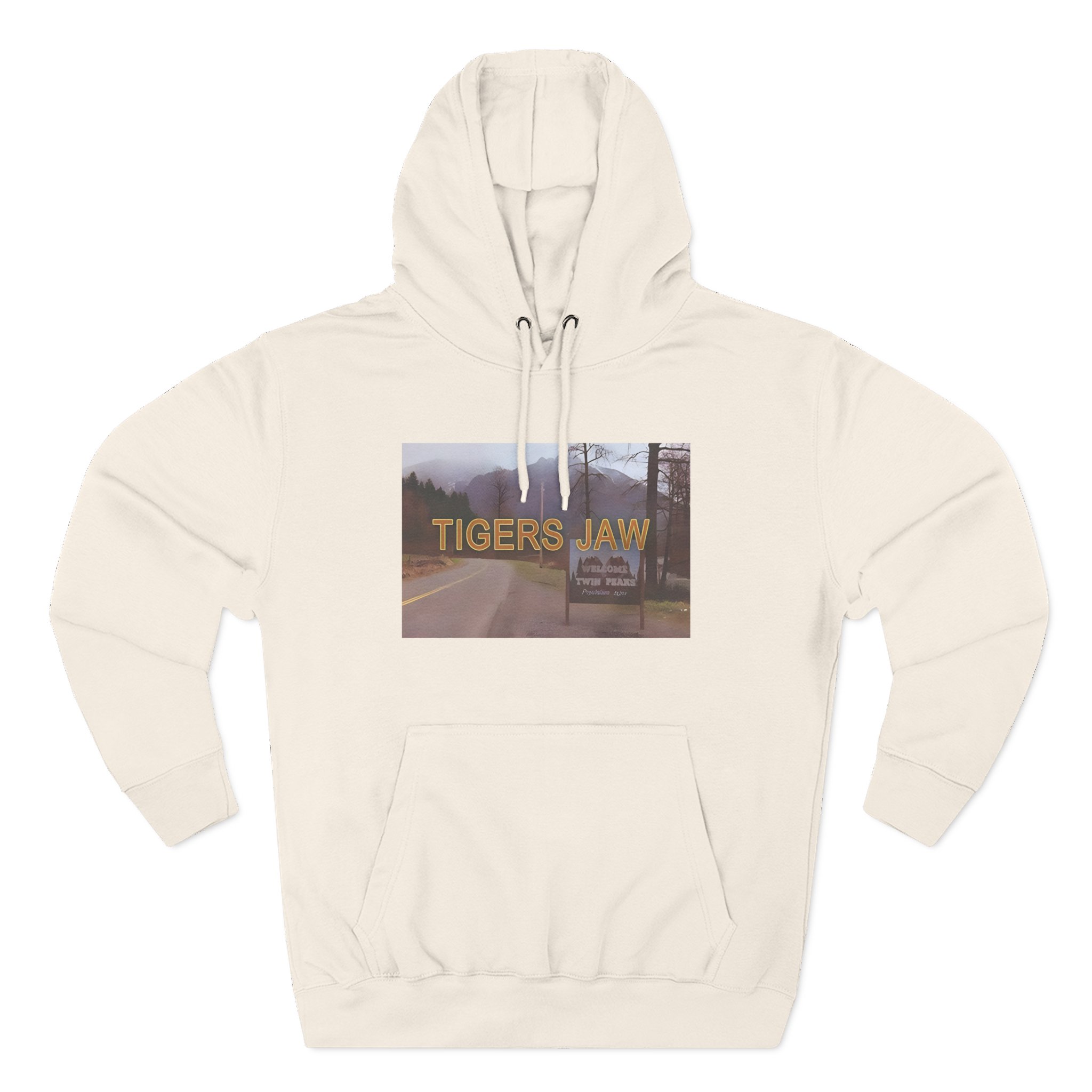Tigers Jaw Twin Peaks Three-Panel Fleece Hoodie