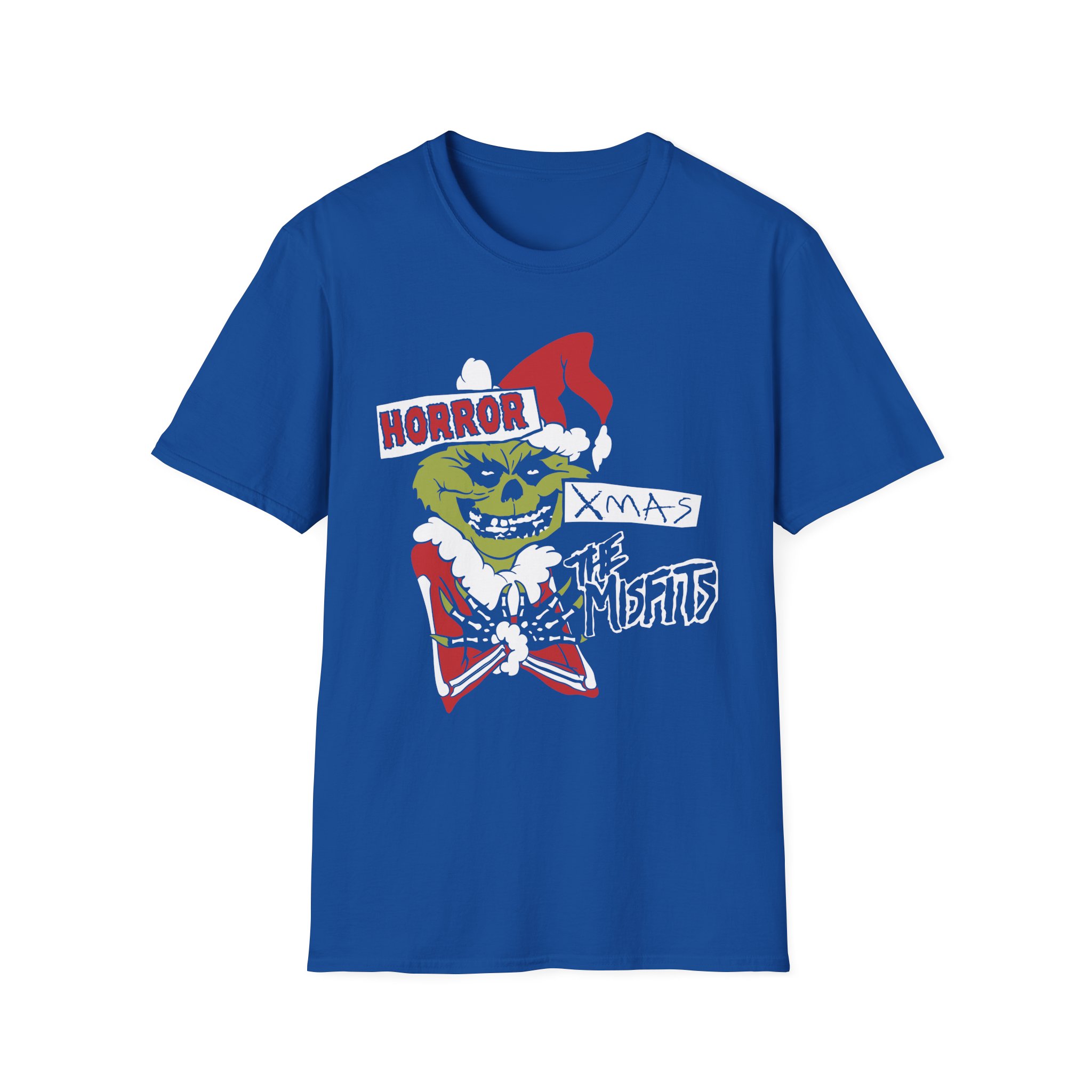 Misfits Horror Xmas Unisex Softstyle T-Shirt