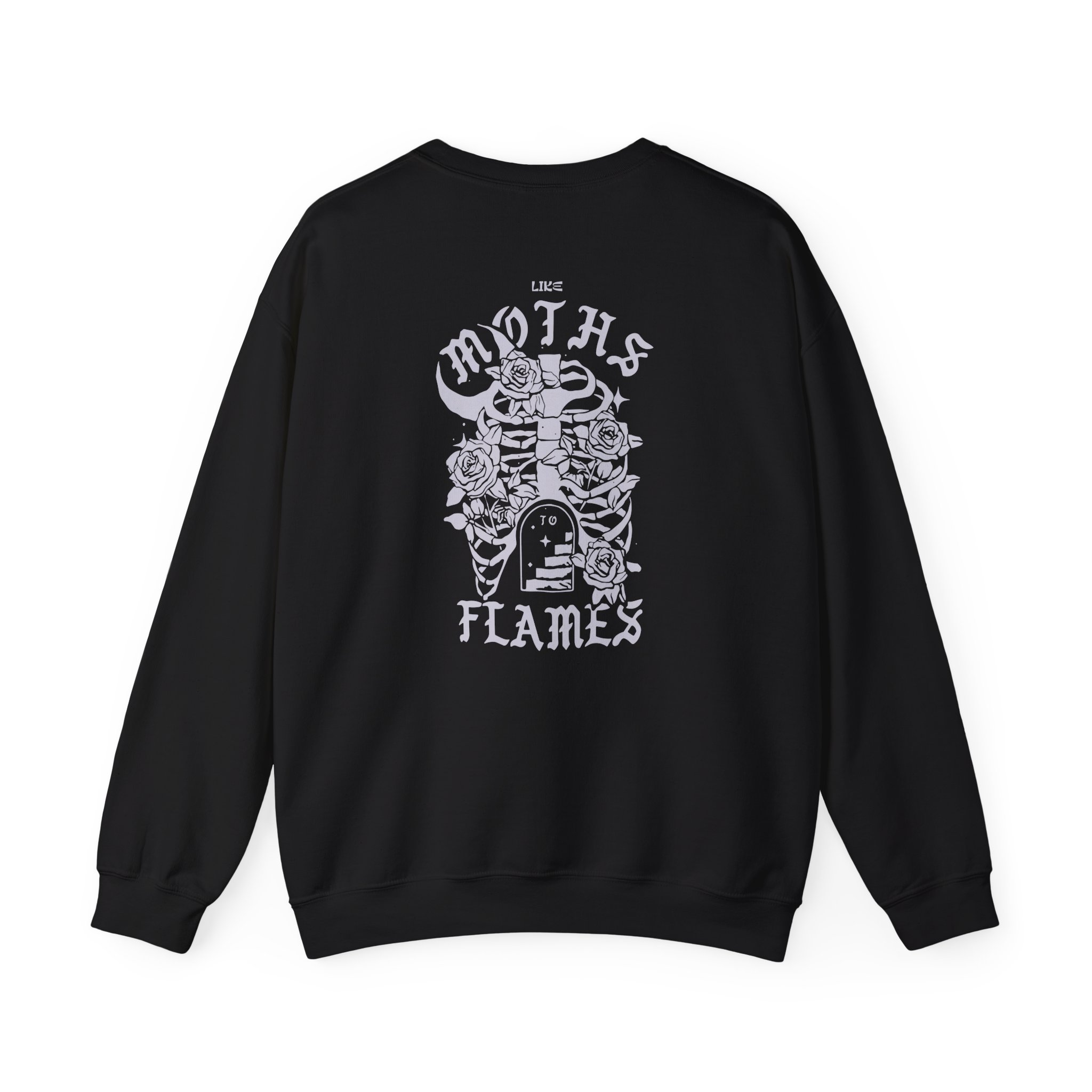 Like Moths to Flames Unisex Heavy Blendâ„¢ Crewneck Sweatshirt