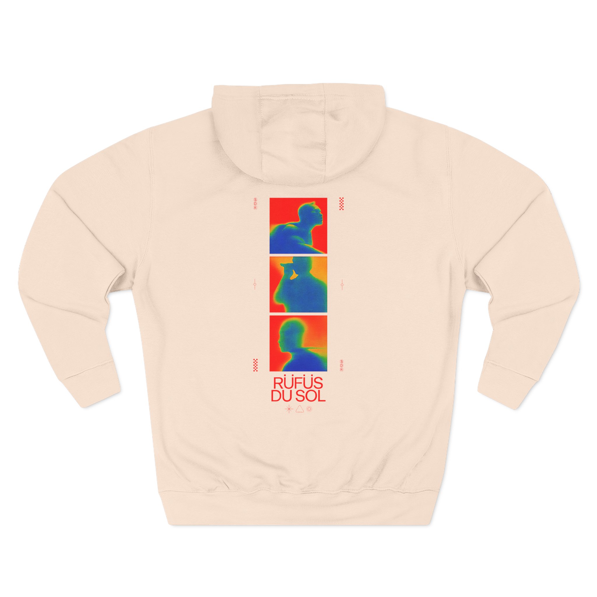 Rufus Du Sol Three-Panel Fleece Hoodie