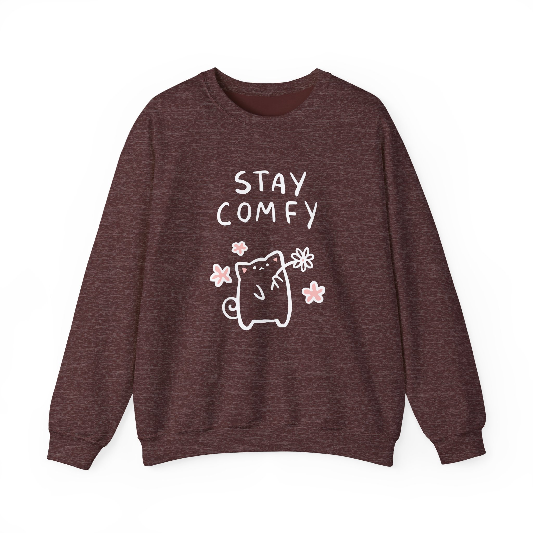 Lilypichu Stay Comfy Cute Unisex Heavy Blendâ„¢ Crewneck Sweatshirt