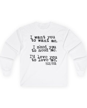 Cheap Trick I Want You to Want Me Unisex Ultra Cotton Long Sleeve Tee