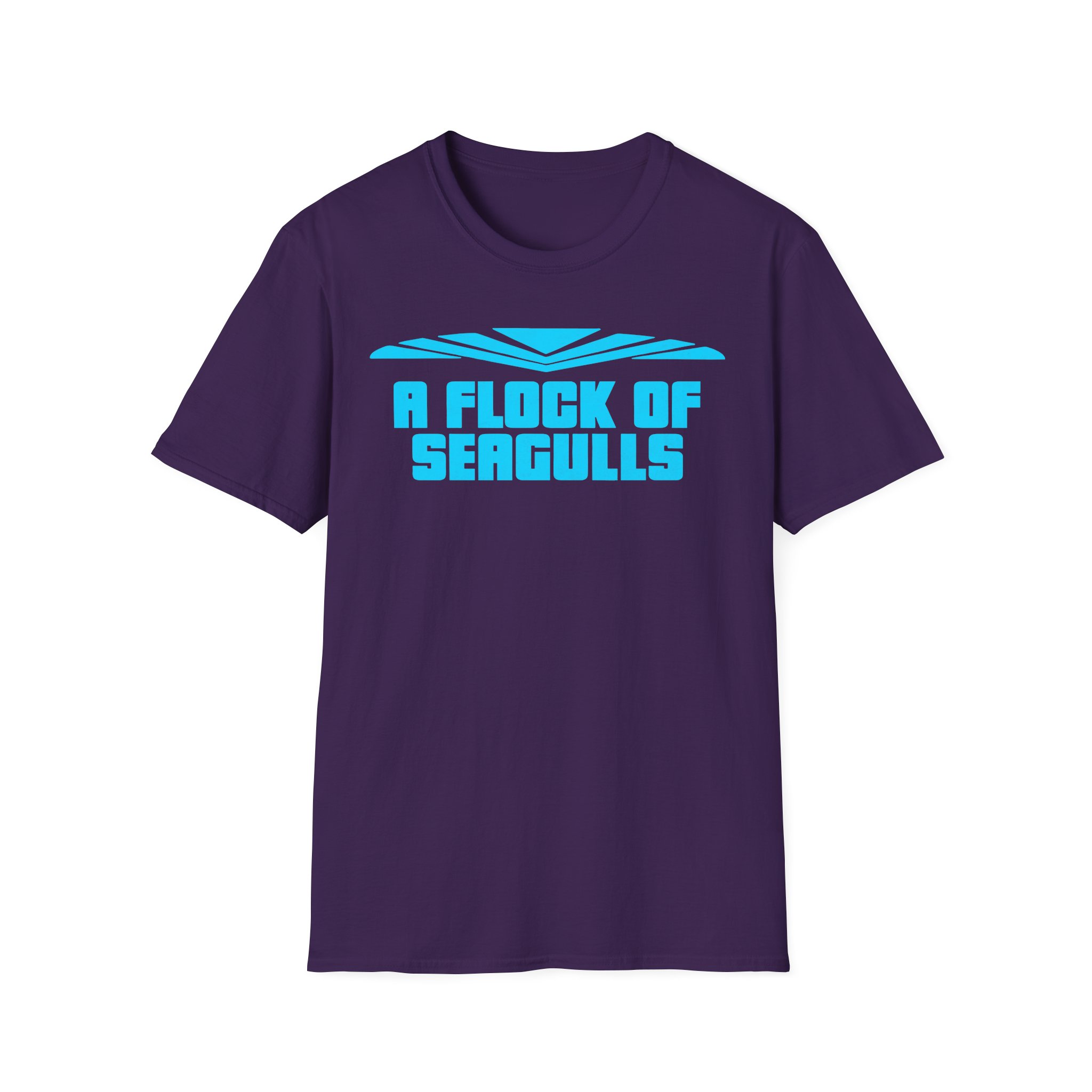 A Flock of Seagulls Logo Unisex Softstyle T-Shirt