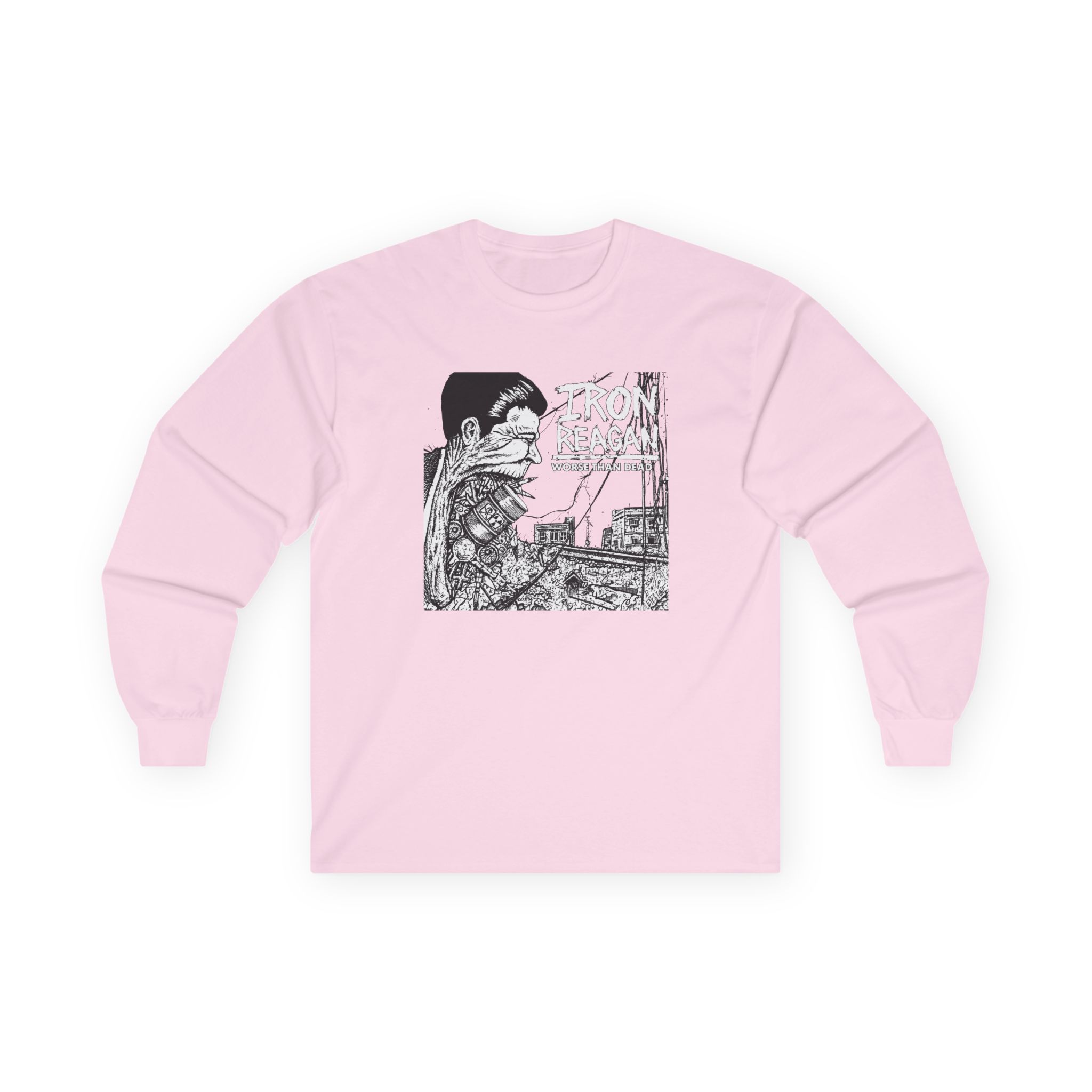 Iron Reagan Worse Than Dead Unisex Ultra Cotton Long Sleeve Tee