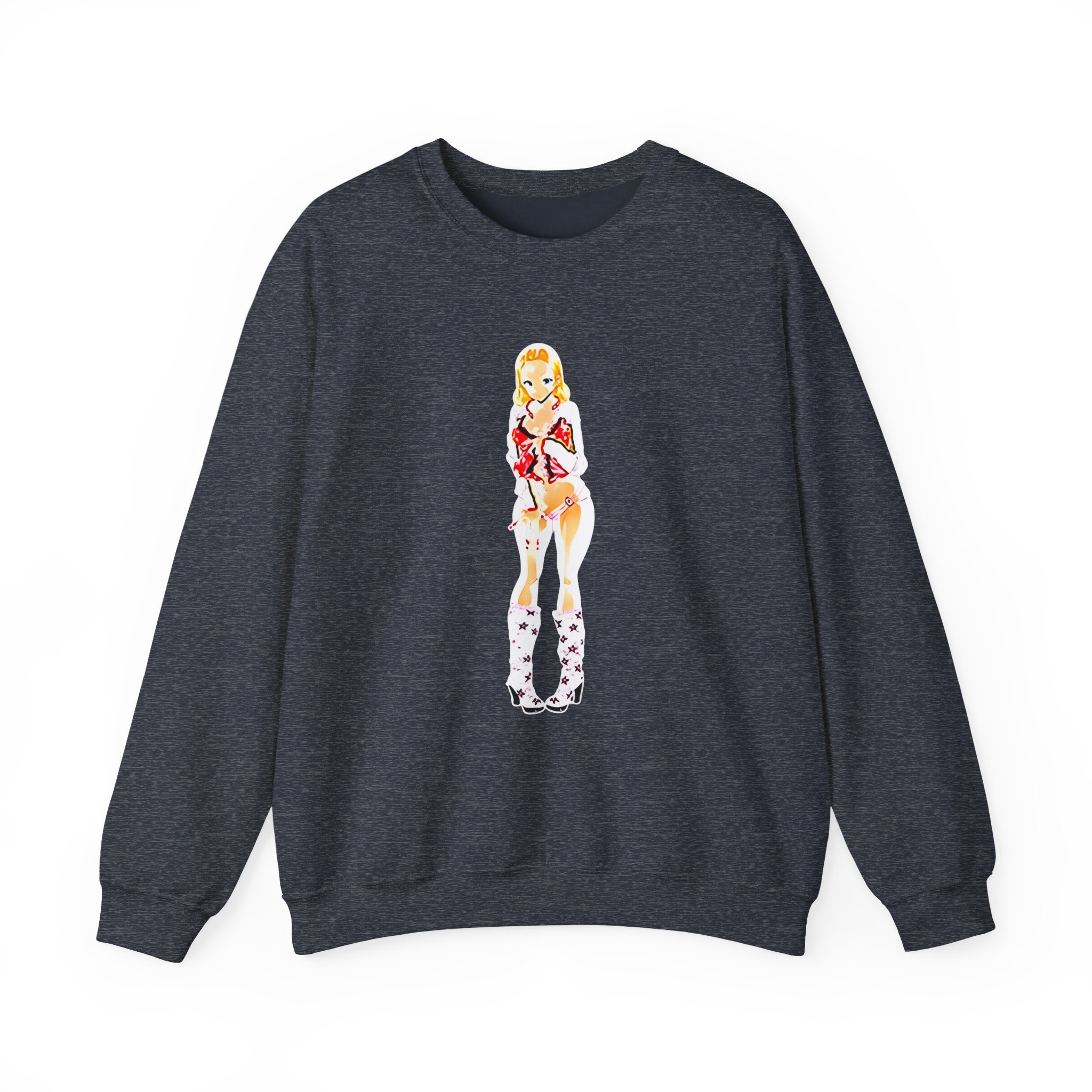 Kim Petras Unisex Heavy Blendâ„¢ Crewneck Sweatshirt