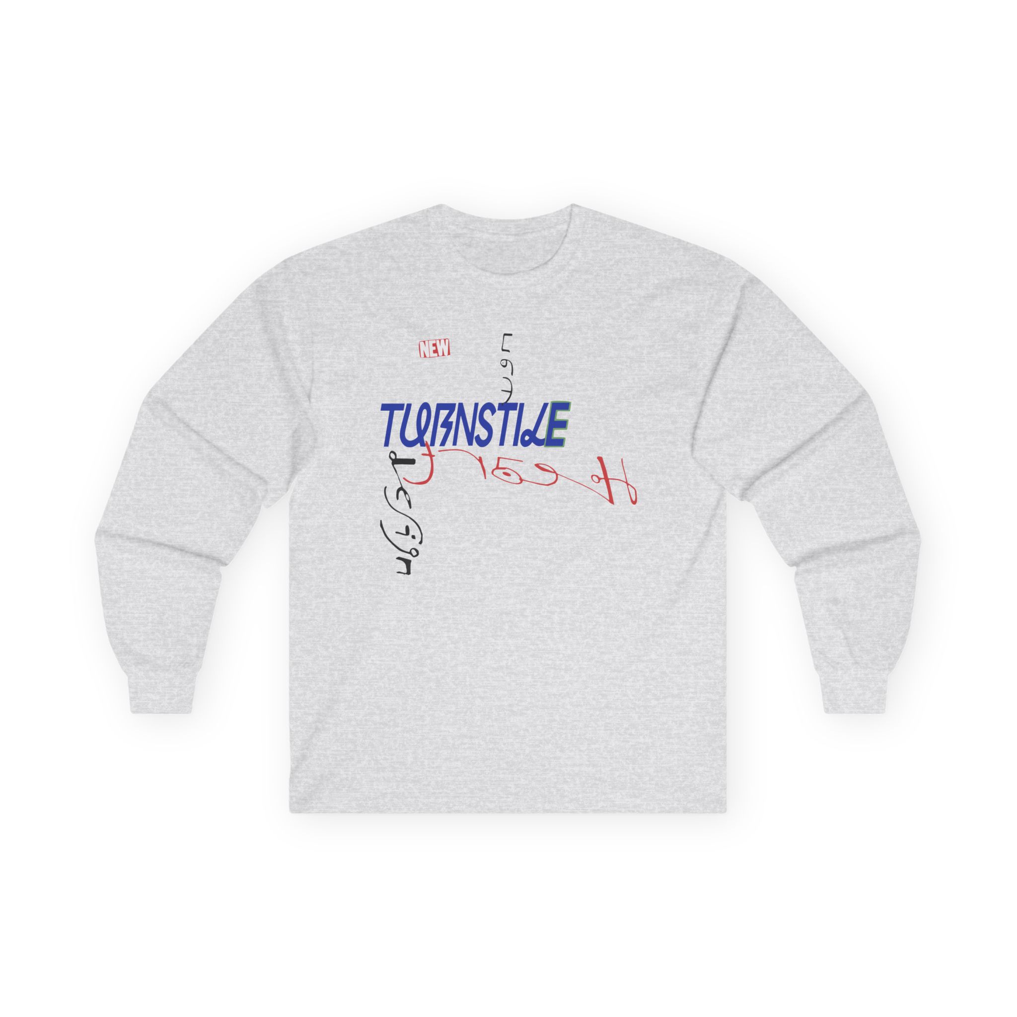 Turnstile New Heart Design Unisex Ultra Cotton Long Sleeve Tee