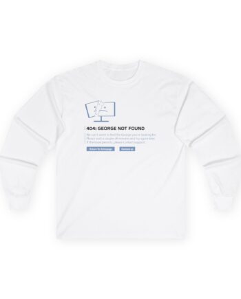 Georgenotfound 404 Unisex Ultra Cotton Long Sleeve Tee