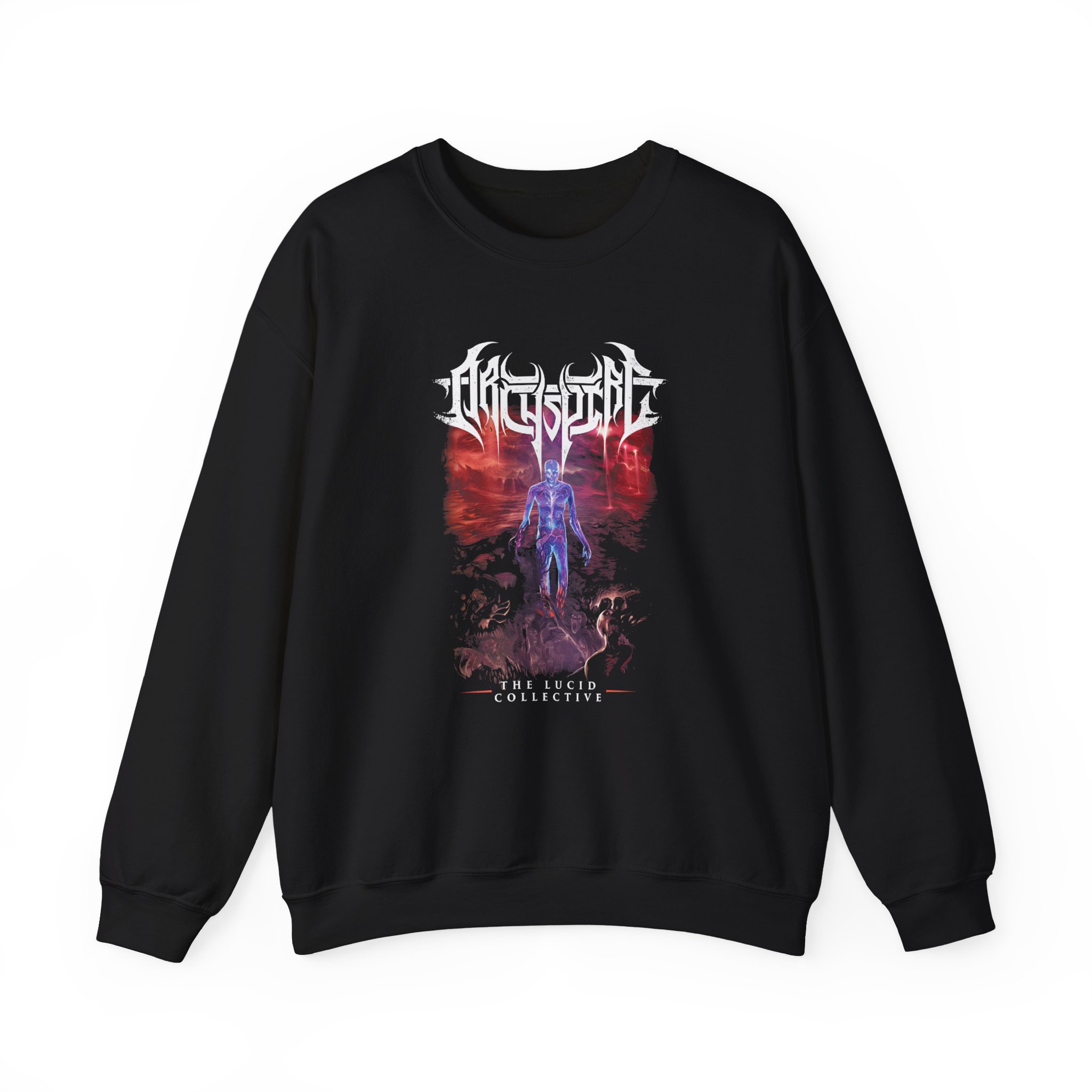 Archspire The Lucid Collective Unisex Heavy Blendâ„¢ Crewneck Sweatshirt