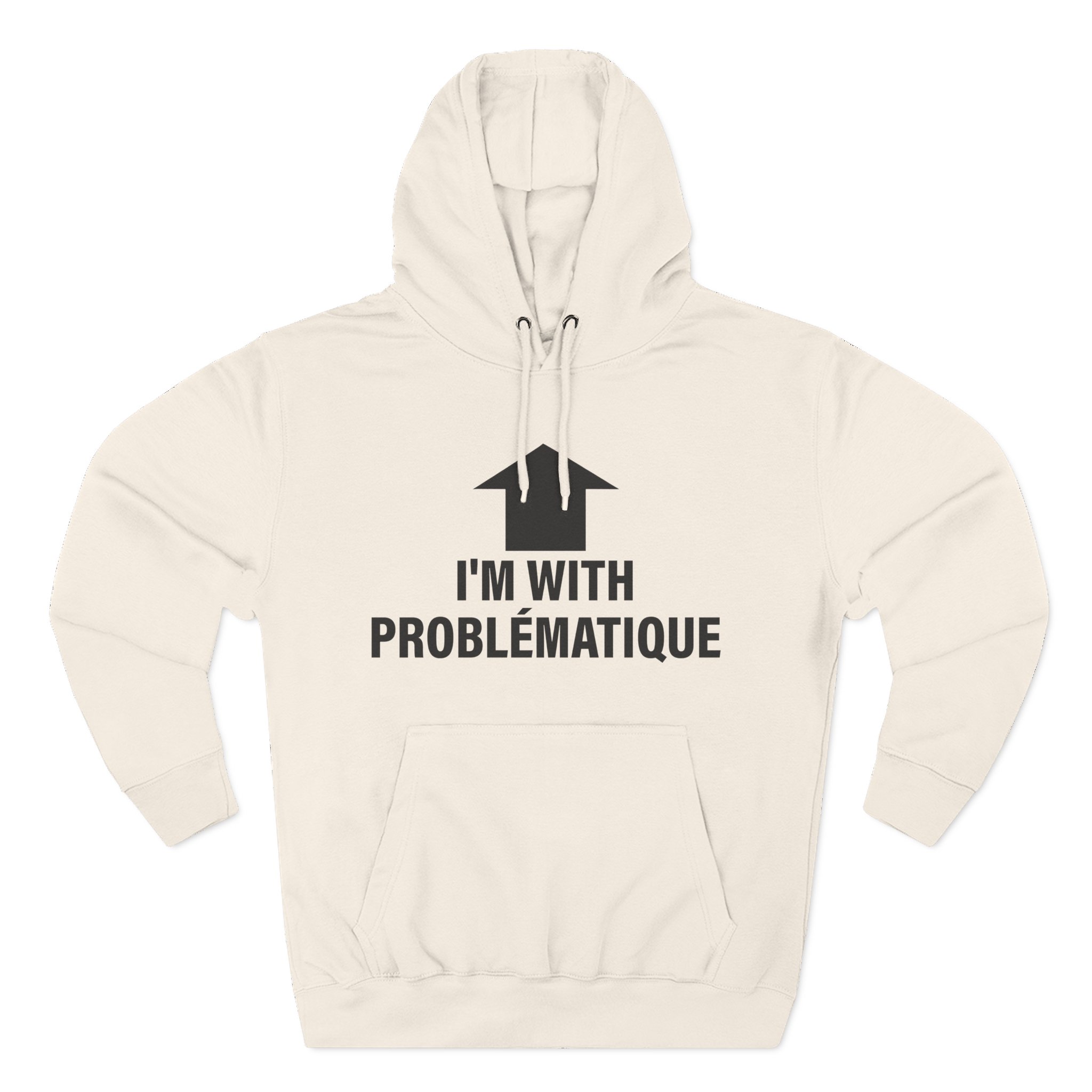 Kim Petras I’m With Problématique Three-Panel Fleece Hoodie