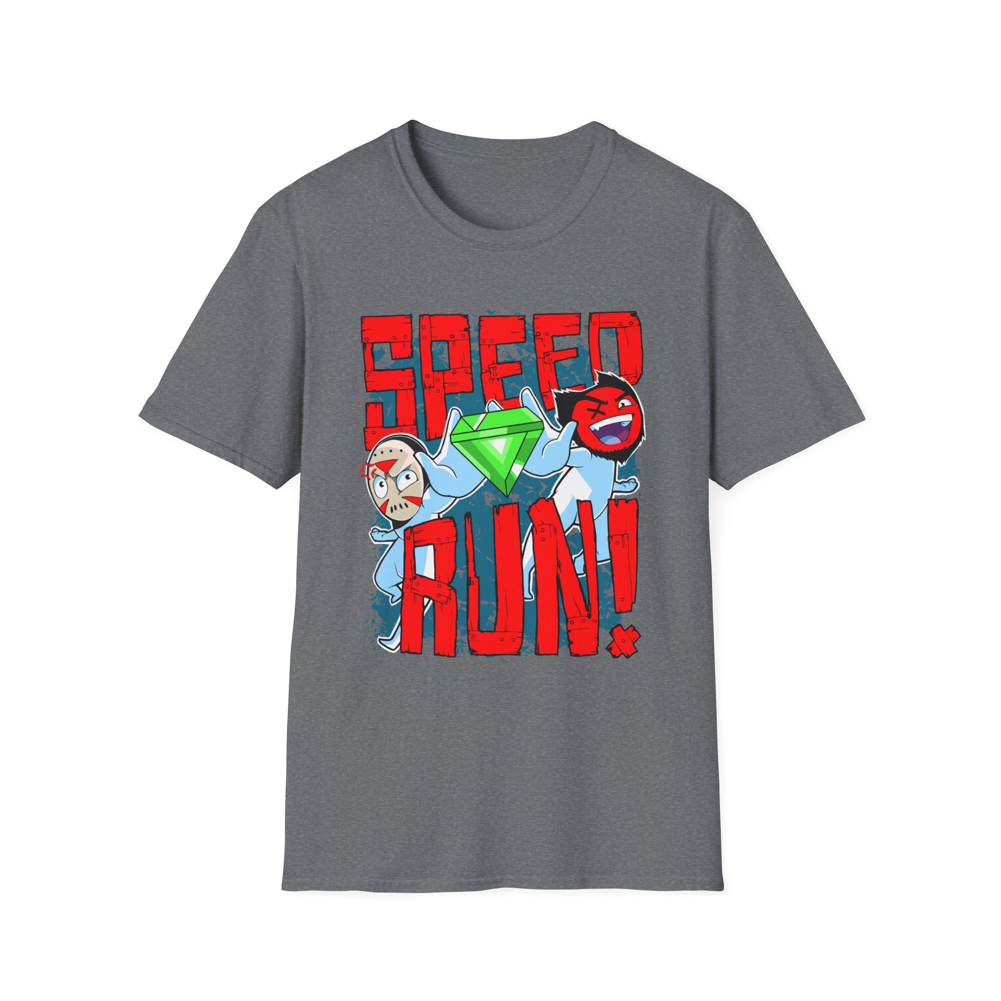 H2odelirious Speed Run Unisex Softstyle T-Shirt