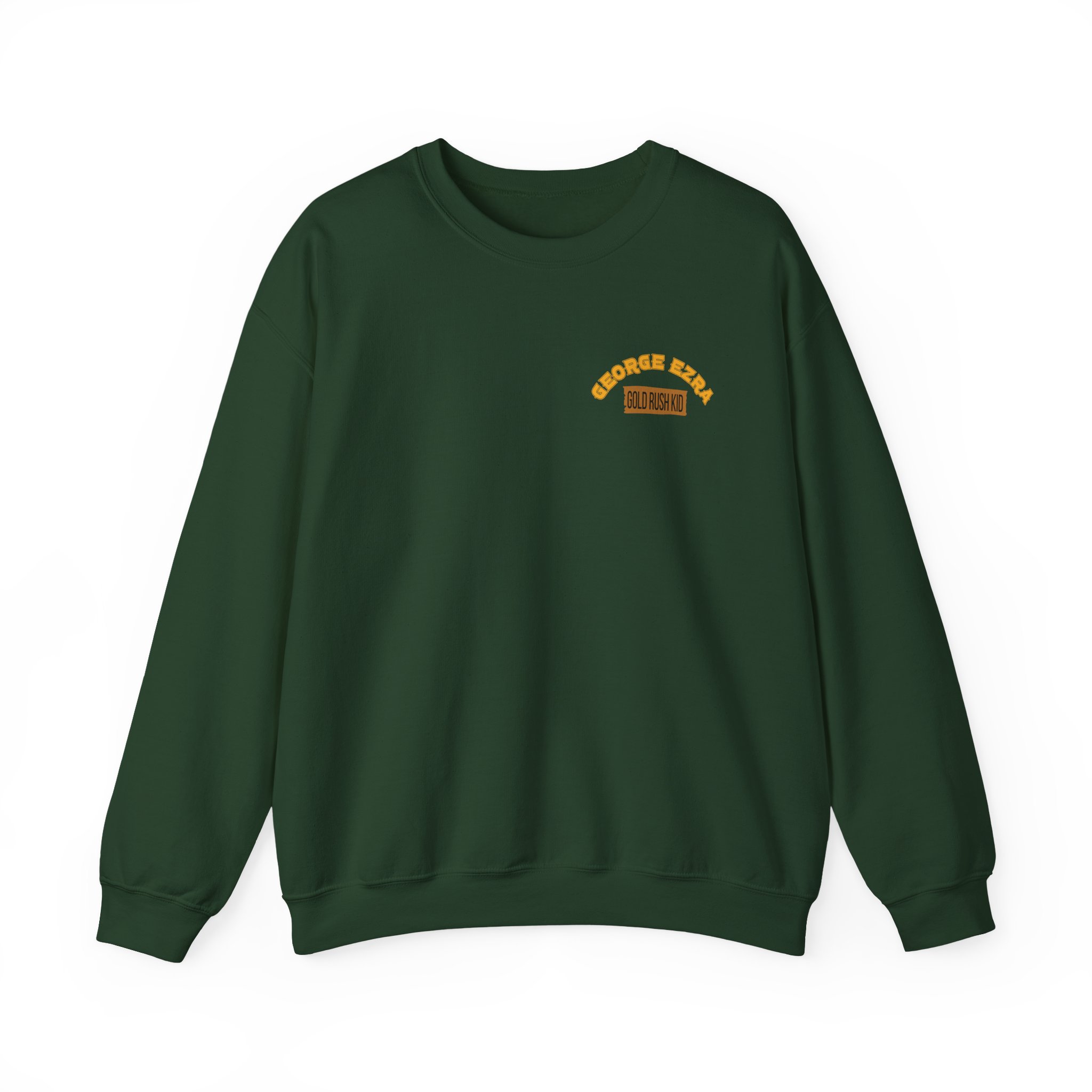George Ezra Leaning Gold Rush Kid Unisex Heavy Blendâ„¢ Crewneck Sweatshirt
