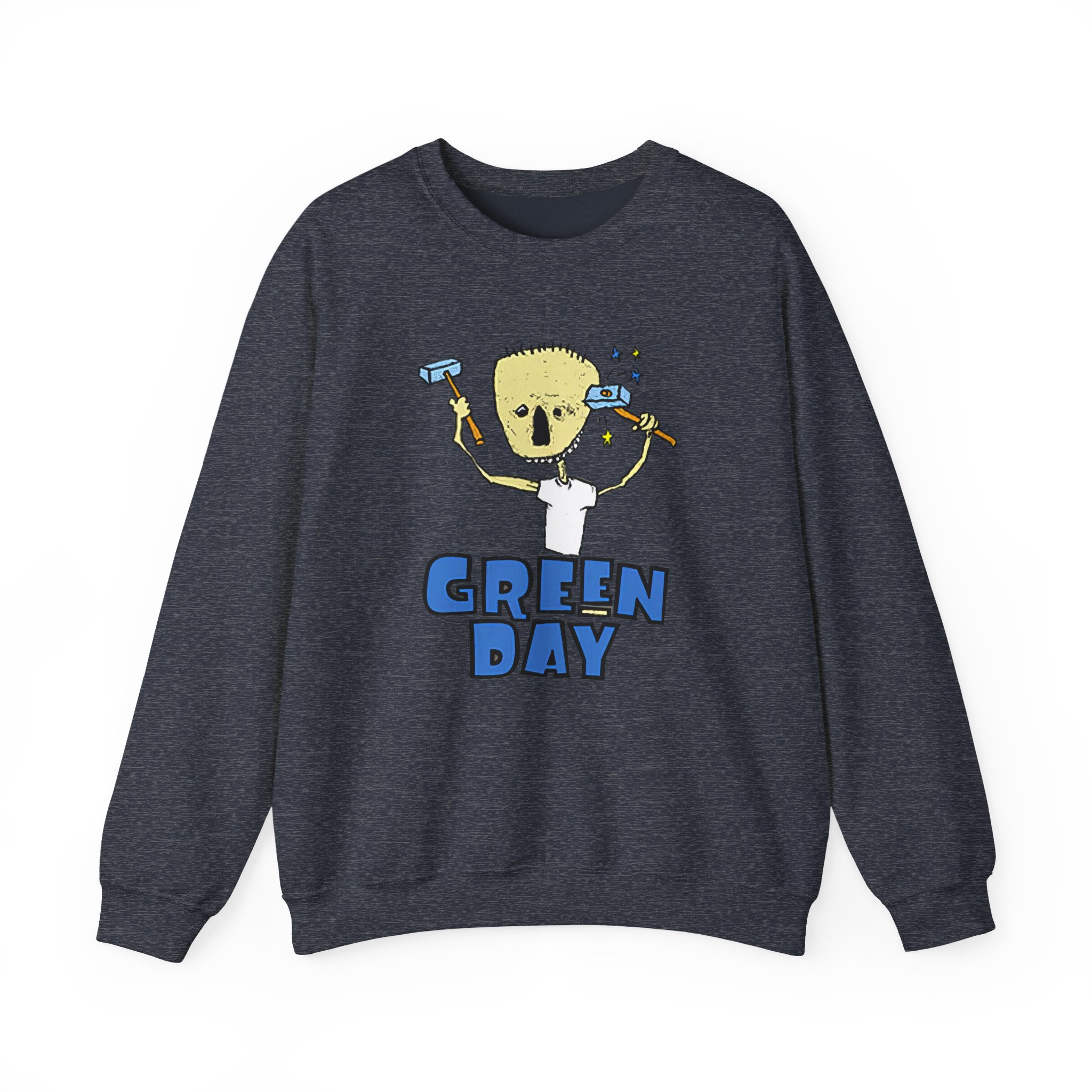 Green Day Nimrod Vintage Hammer Unisex Heavy Blendâ„¢ Crewneck Sweatshirt