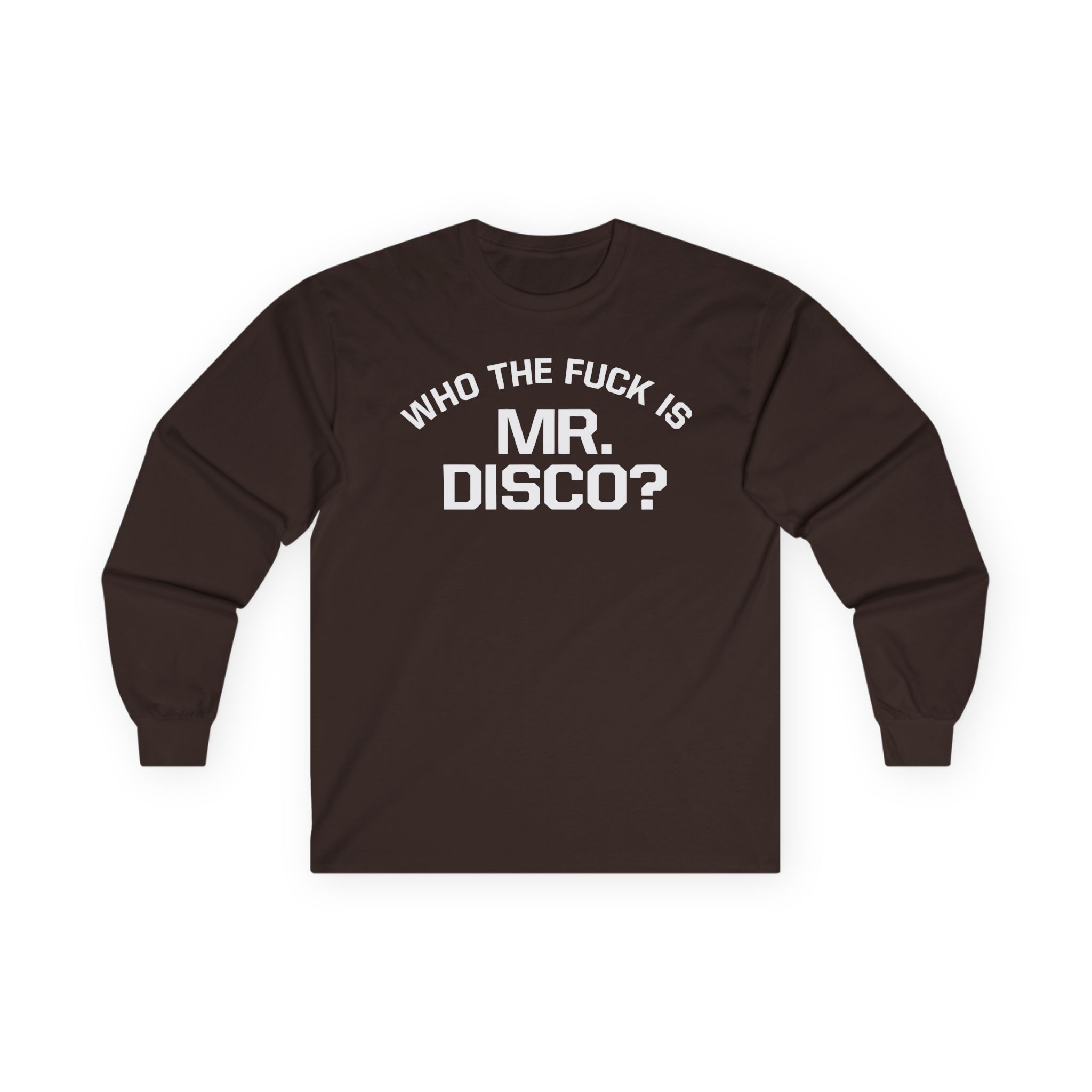 Panic at the Disco Who the Fuck is Mr. Disco Unisex Ultra Cotton Long Sleeve Tee