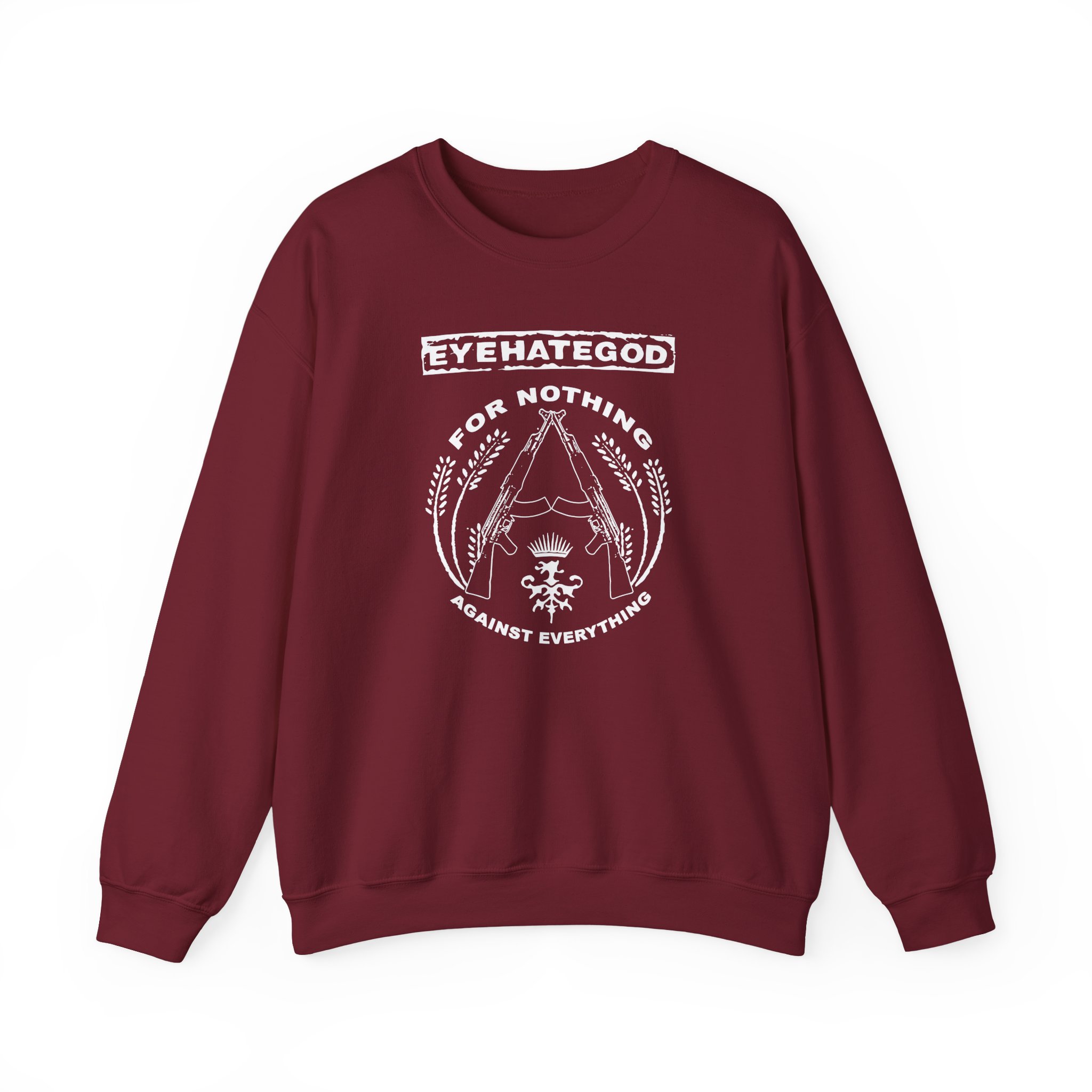 Eyehategod Turn Troubled Tables Us Tour Unisex Heavy Blendâ„¢ Crewneck Sweatshirt