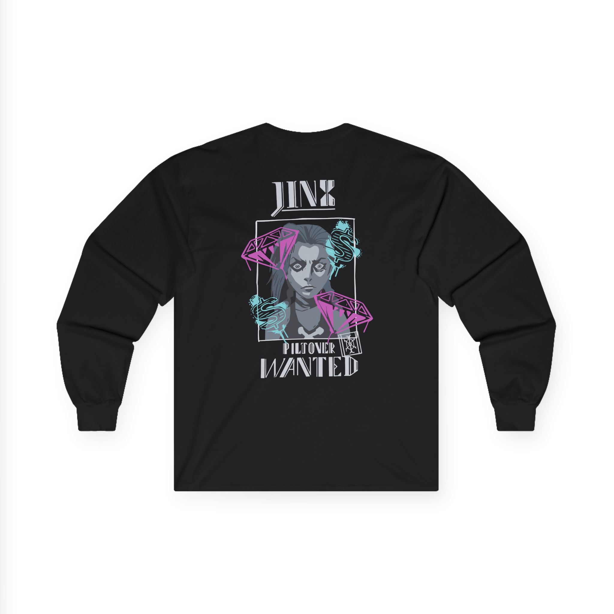 Jinx Arcane Unisex Ultra Cotton Long Sleeve Tee