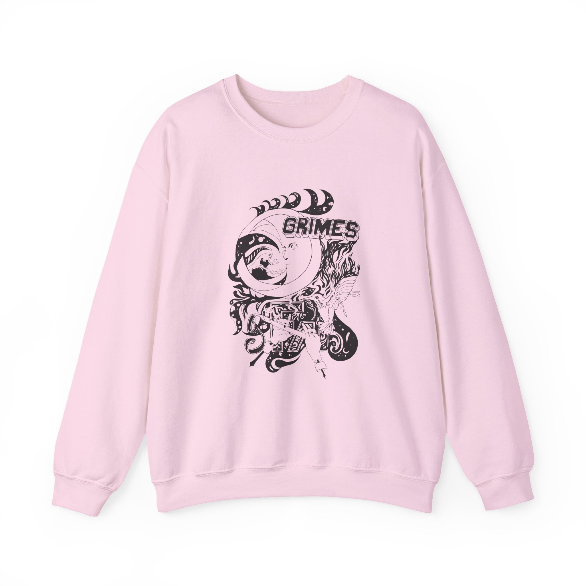 Grimes Unisex Heavy Blend Crewneck Sweatshirt