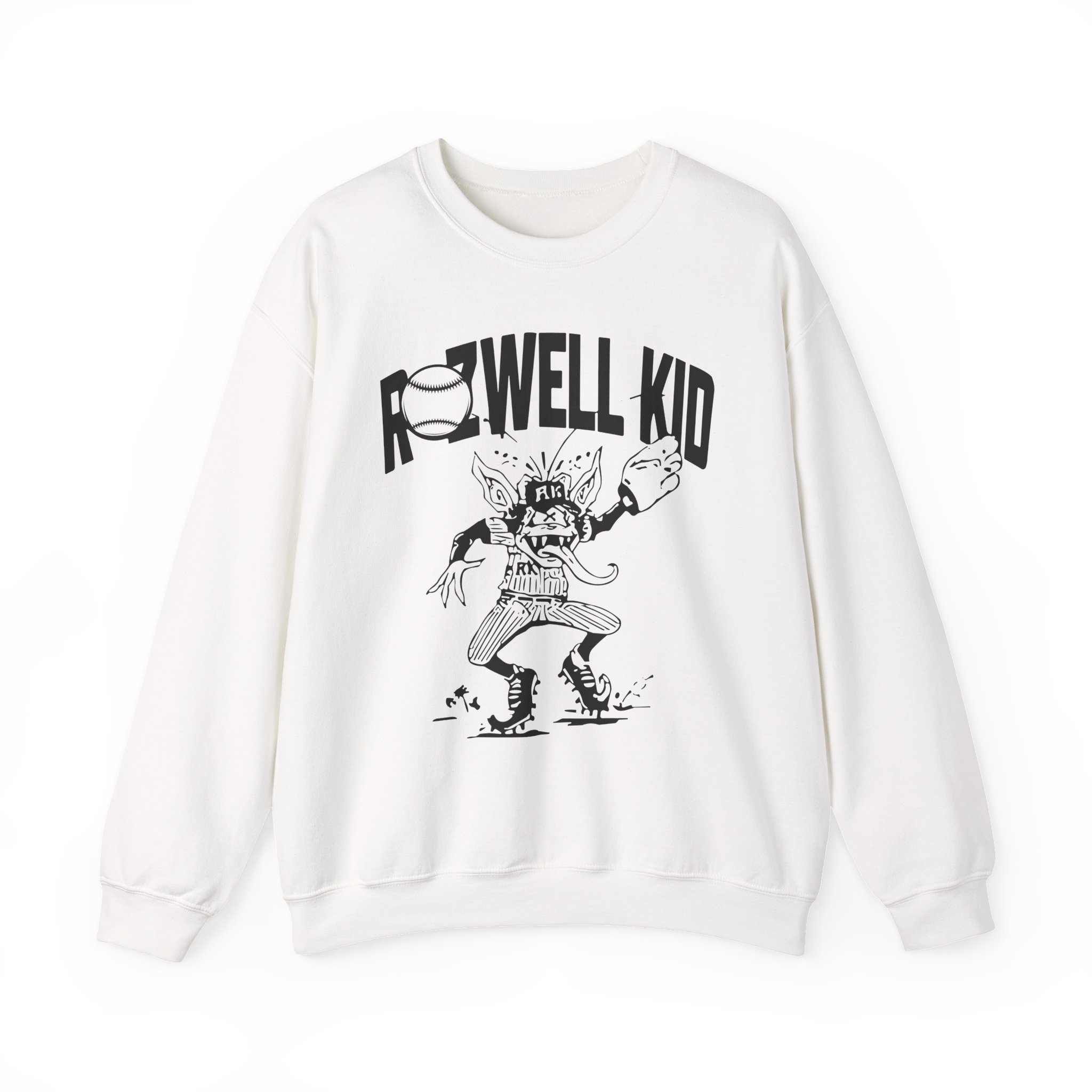 Rozwell Kid Baseball Goblin Unisex Heavy Blendâ„¢ Crewneck Sweatshirt