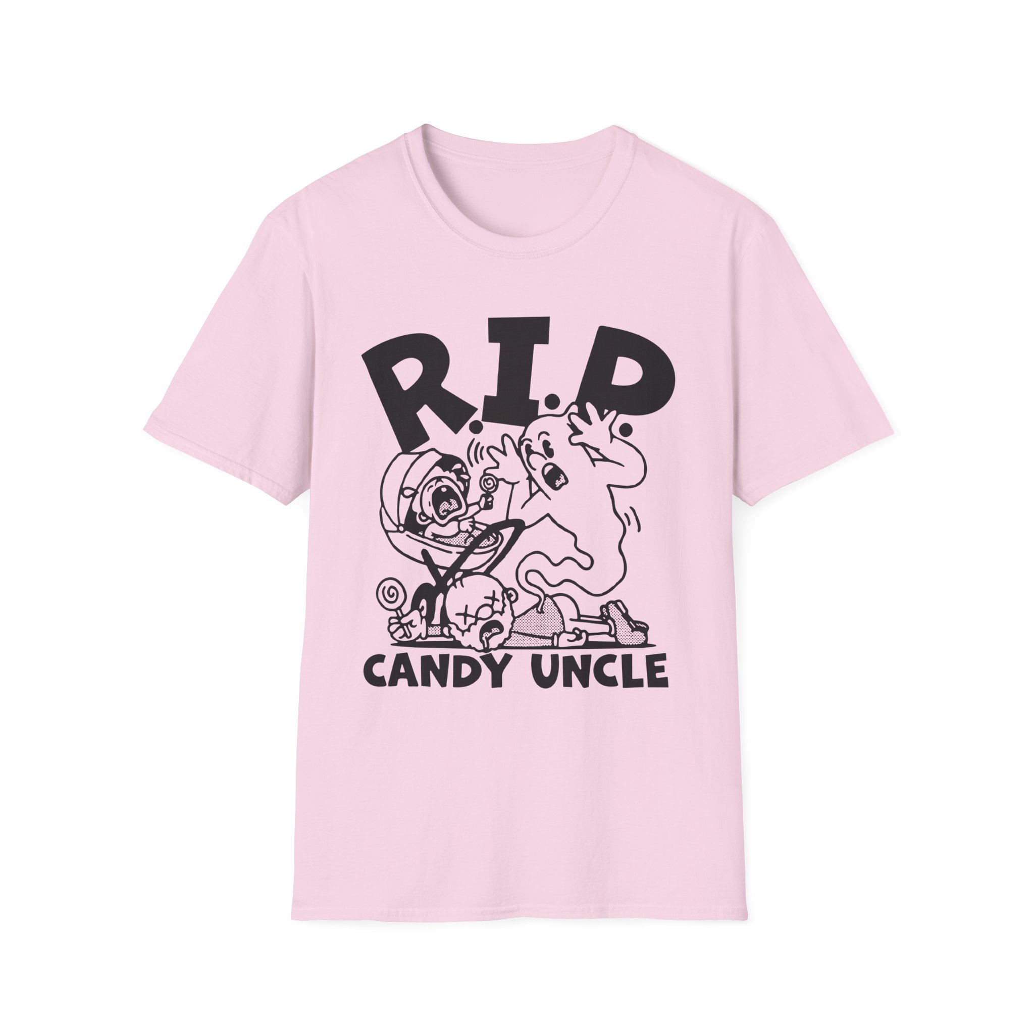 Distractible Candy Uncle Unisex Softstyle T-Shirt