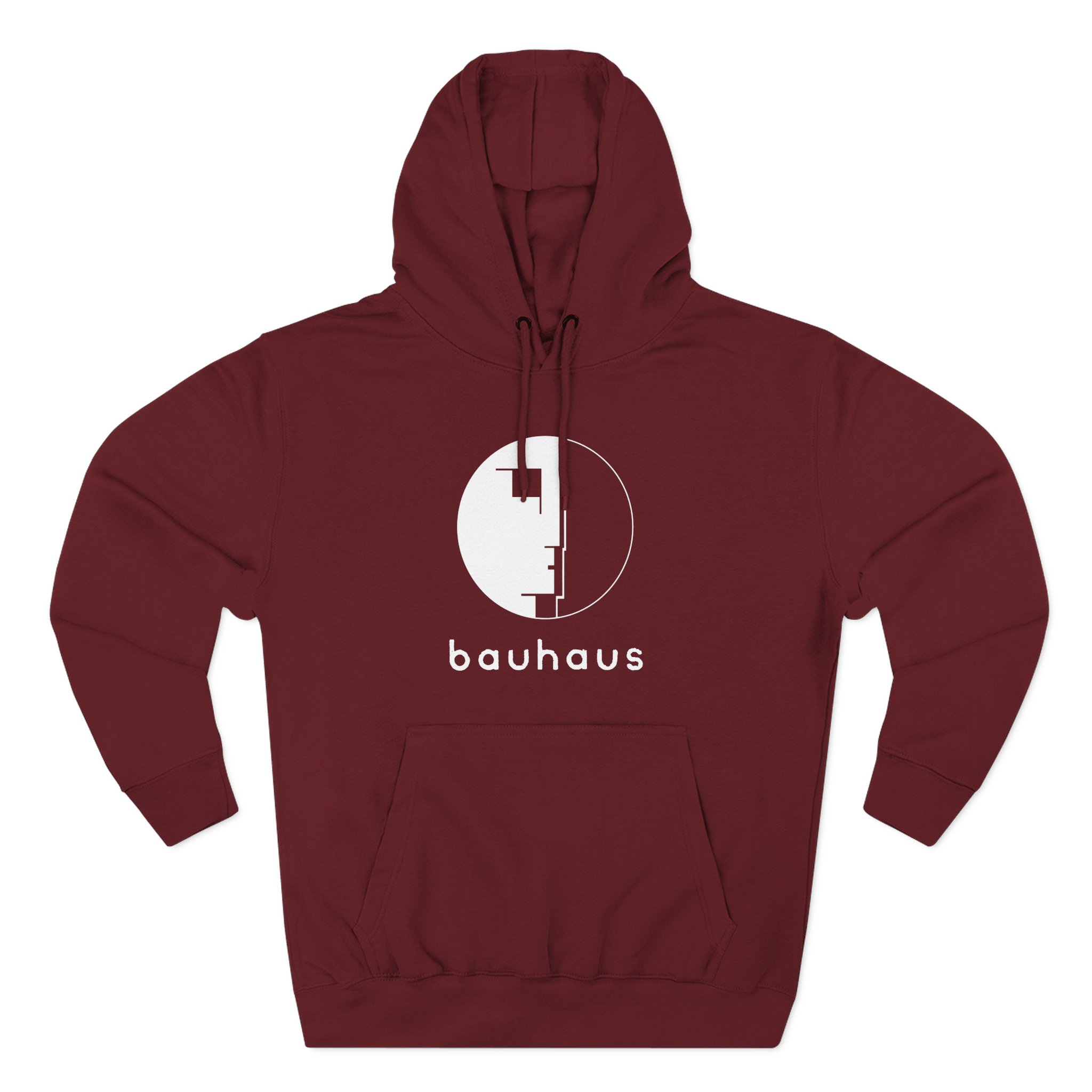 Bauhaus Three-Panel Fleece Hoodie
