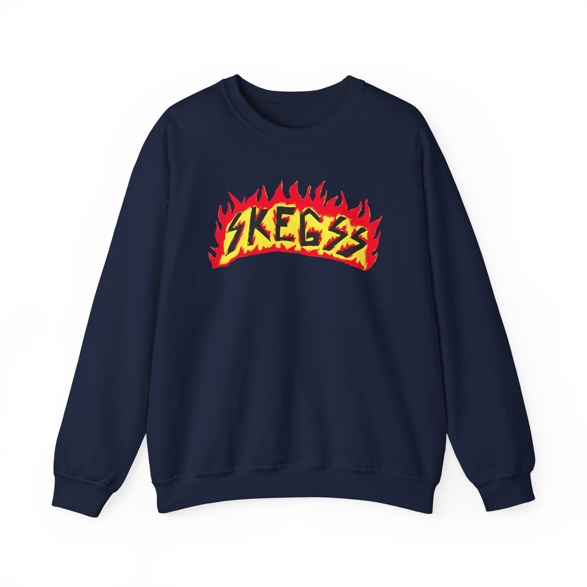 Skegss Flame Logo Unisex Heavy Blendâ„¢ Crewneck Sweatshirt