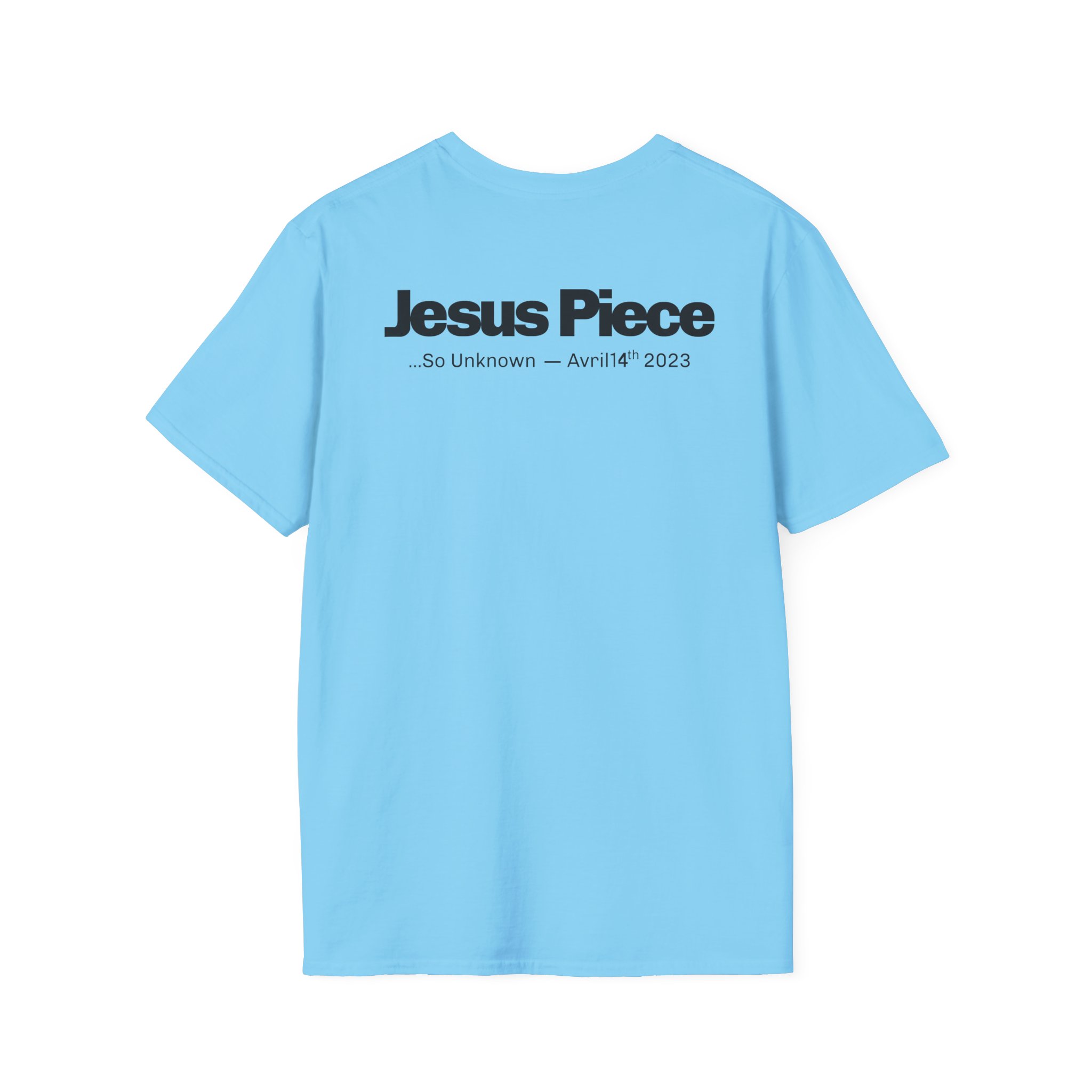 Jesus Piece Symbols Unisex Softstyle T-Shirt