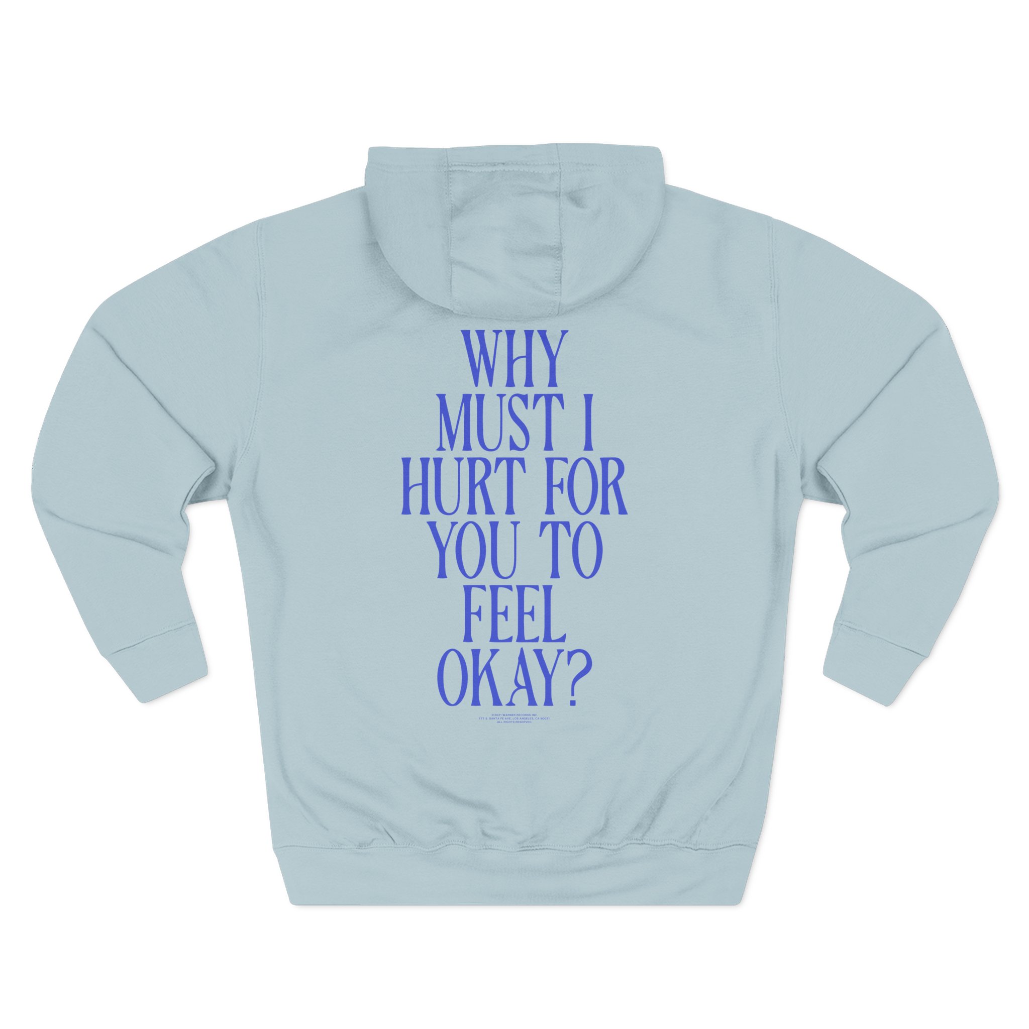 Joshua Bassett Why Must I Hurt Three-Panel Fleece Hoodie