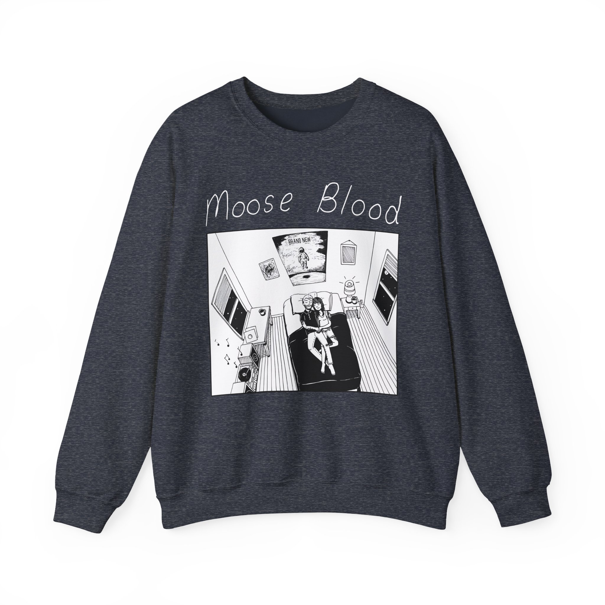 Moose Blood Band Unisex Heavy Blendâ„¢ Crewneck Sweatshirt
