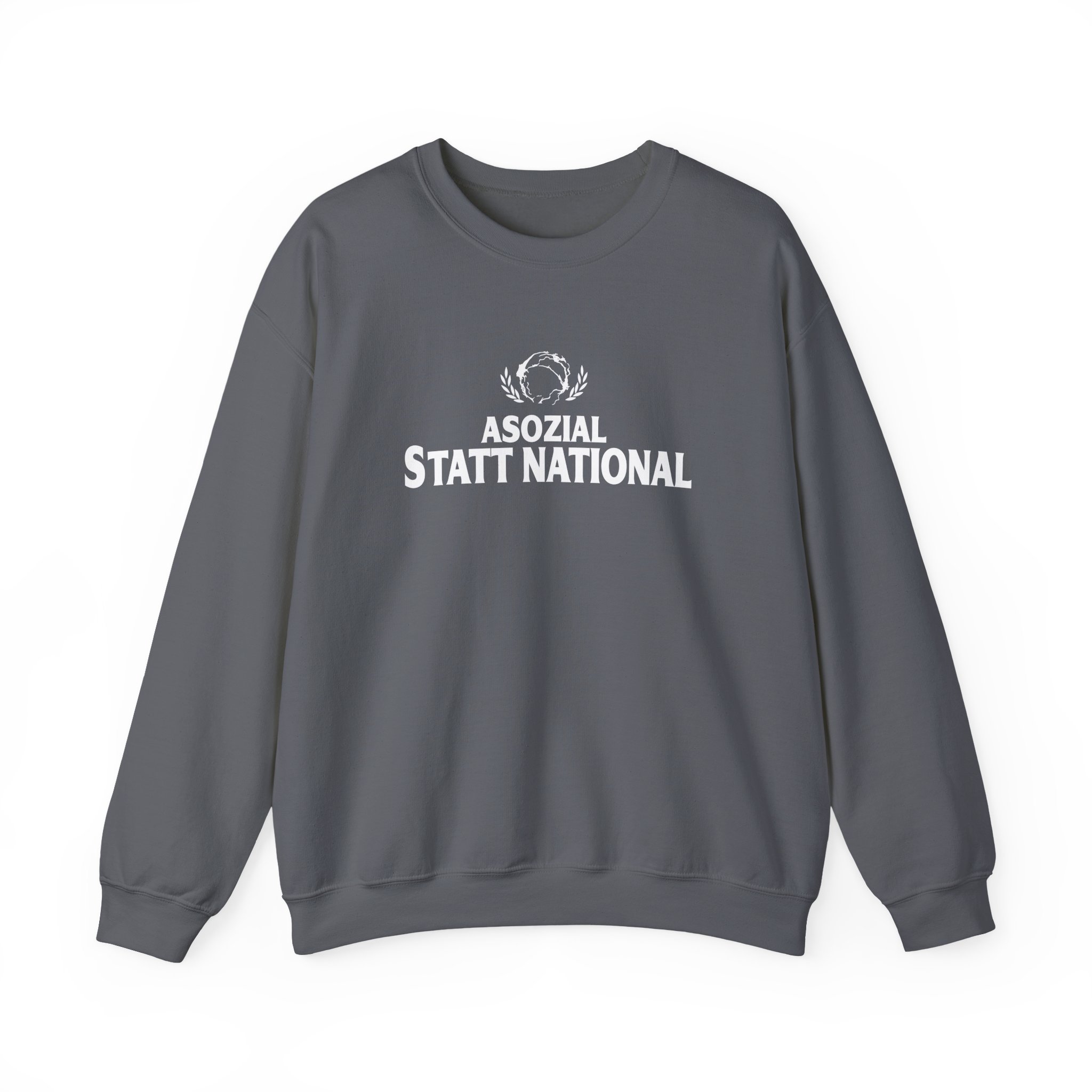 Teuterekordz Antisocial Unisex Heavy Blendâ„¢ Crewneck Sweatshirt