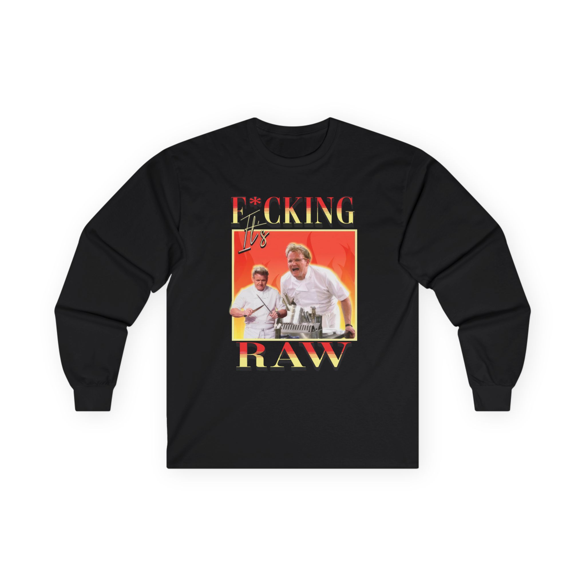 Gordon Ramsay It's F*cking Raw Unisex Ultra Cotton Long Sleeve Tee