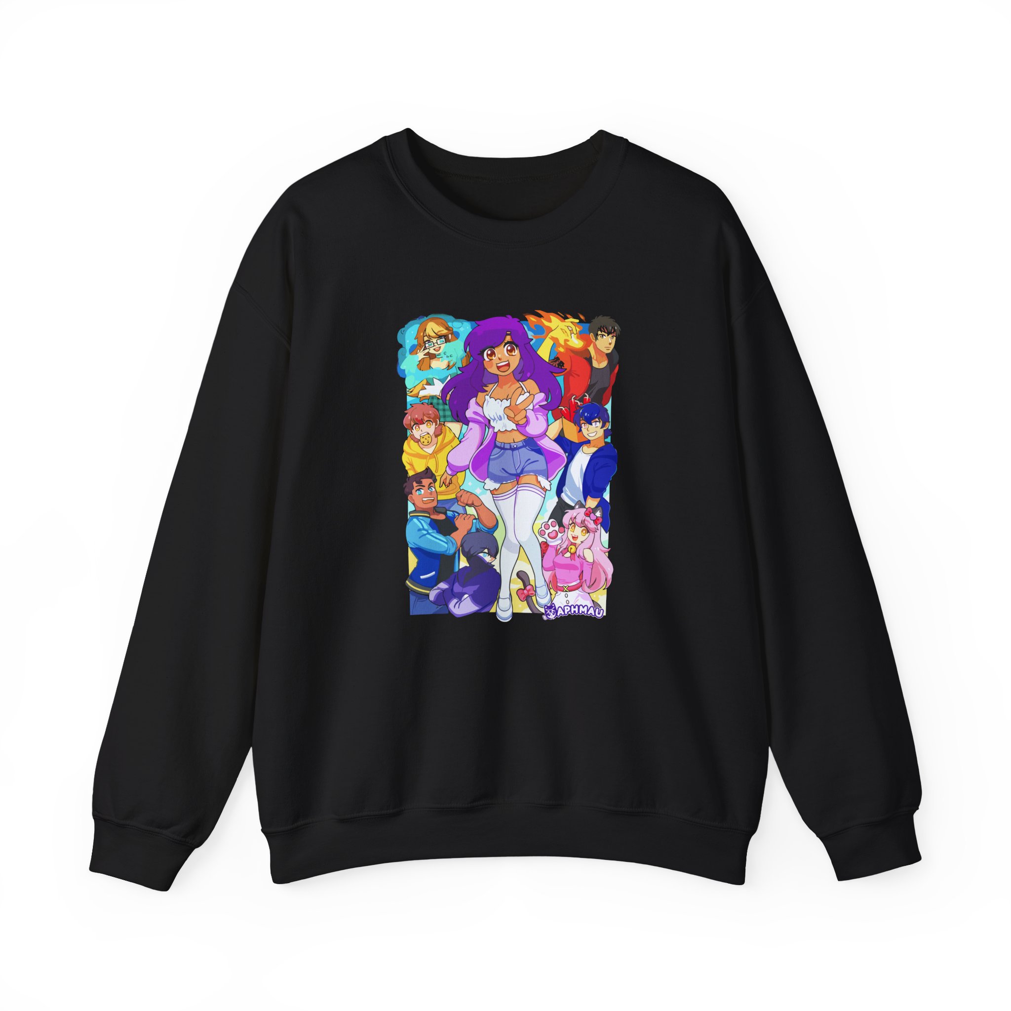Aphmau & Friends Unisex Heavy Blendâ„¢ Crewneck Sweatshirt