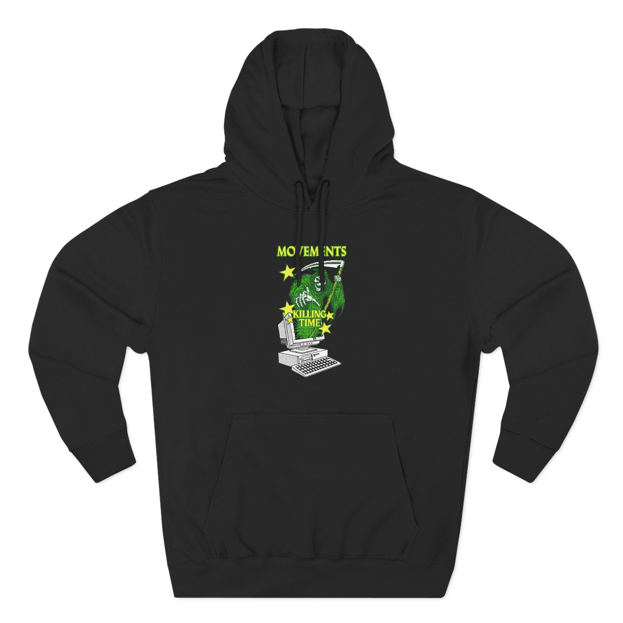 Movements Killing Time Grim Reaper Three-Panel Fleece Hoodie