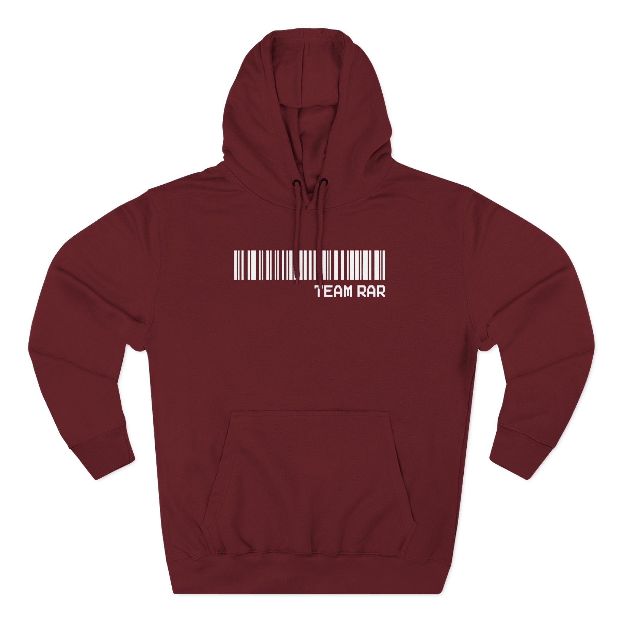 Team Rar Three-Panel Fleece Hoodie