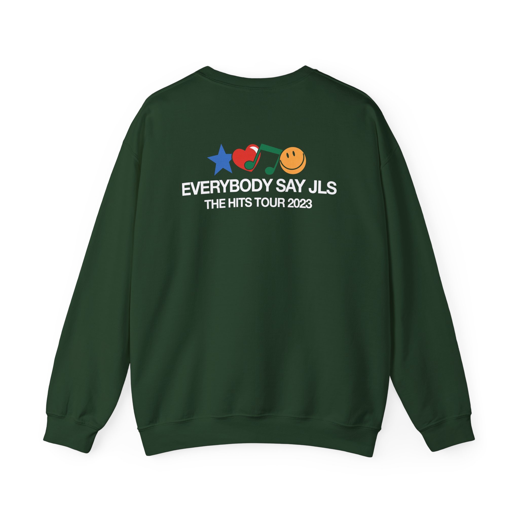 JLS, Everybody Say JLS Unisex Heavy Blendâ„¢ Crewneck Sweatshirt