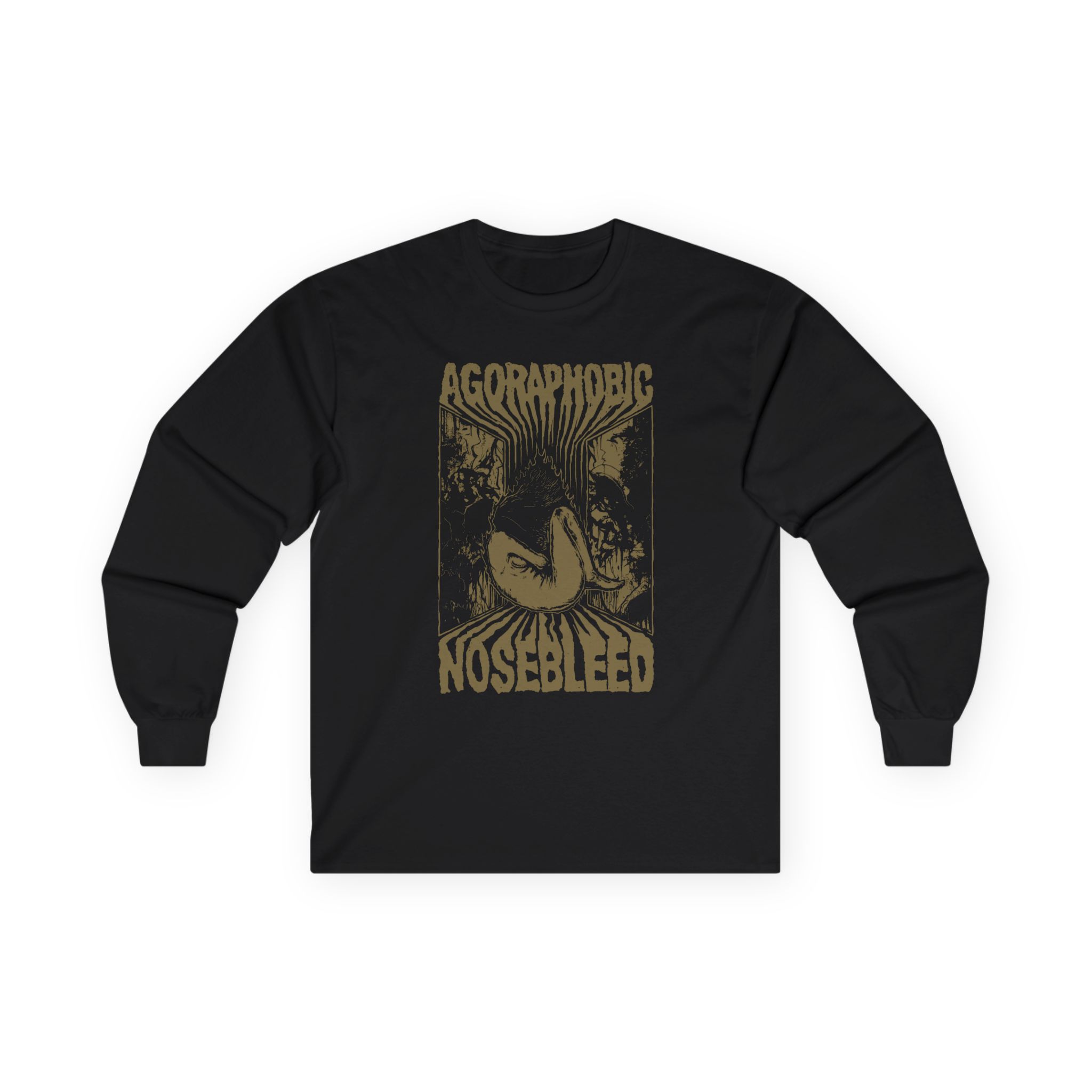 Agoraphobic Nosebleed Gnaw Unisex Ultra Cotton Long Sleeve Tee