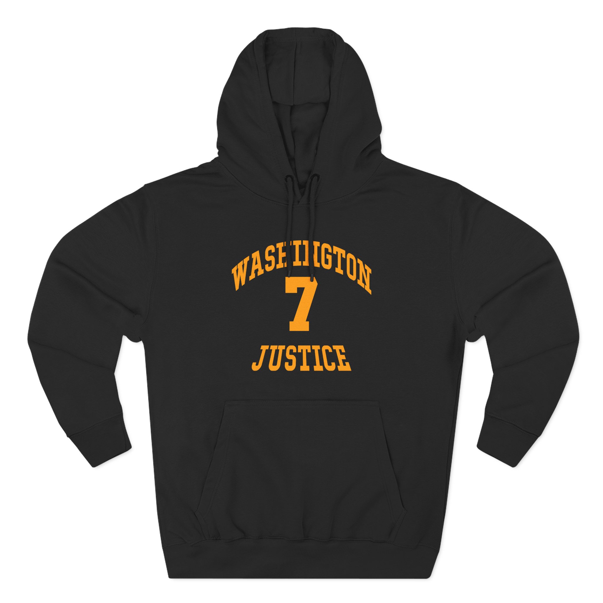 Will Smith Washington Justice Three-Panel Fleece Hoodie
