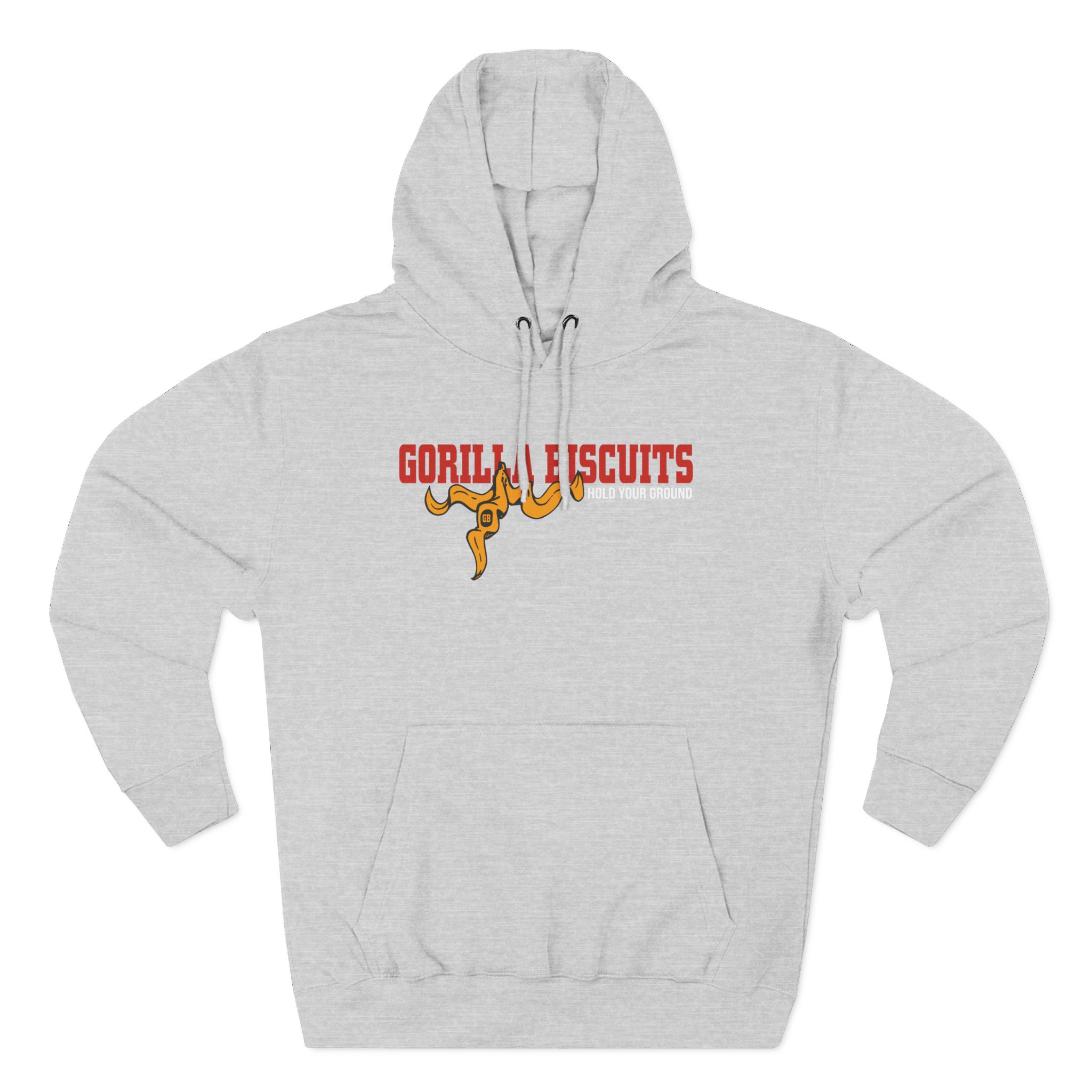 Gorilla Biscuits Hold Your Ground Three-Panel Fleece Hoodie