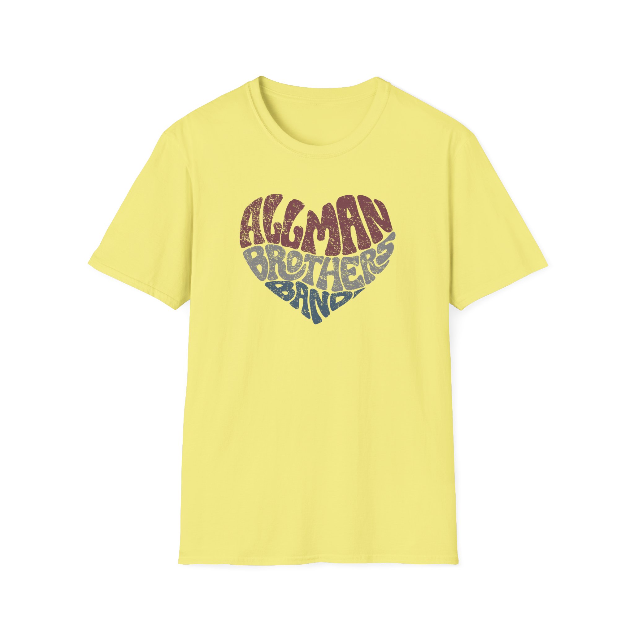 The Allman Brothers Heart Unisex Softstyle T-Shirt
