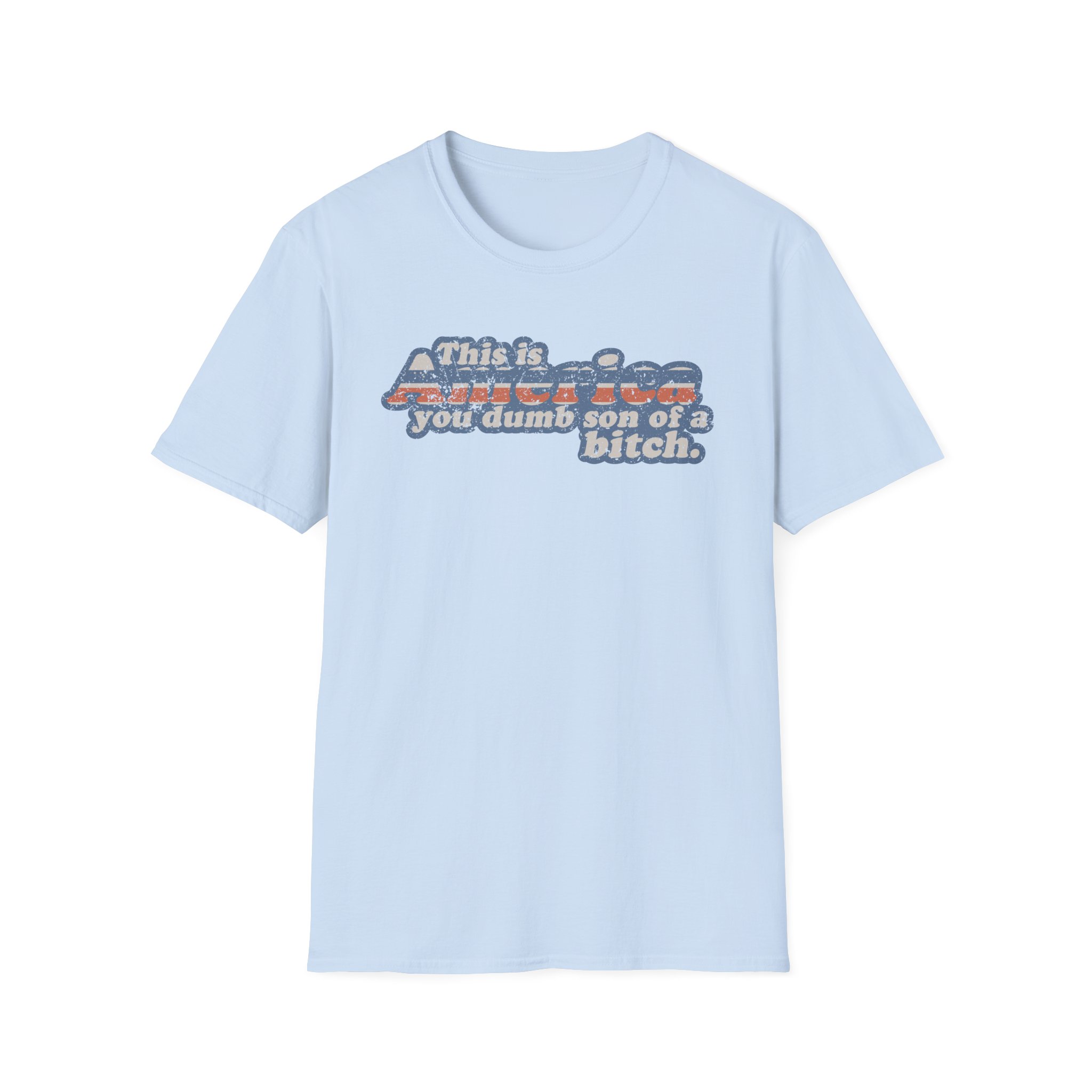 Ymh This Is America Unisex Softstyle T-Shirt