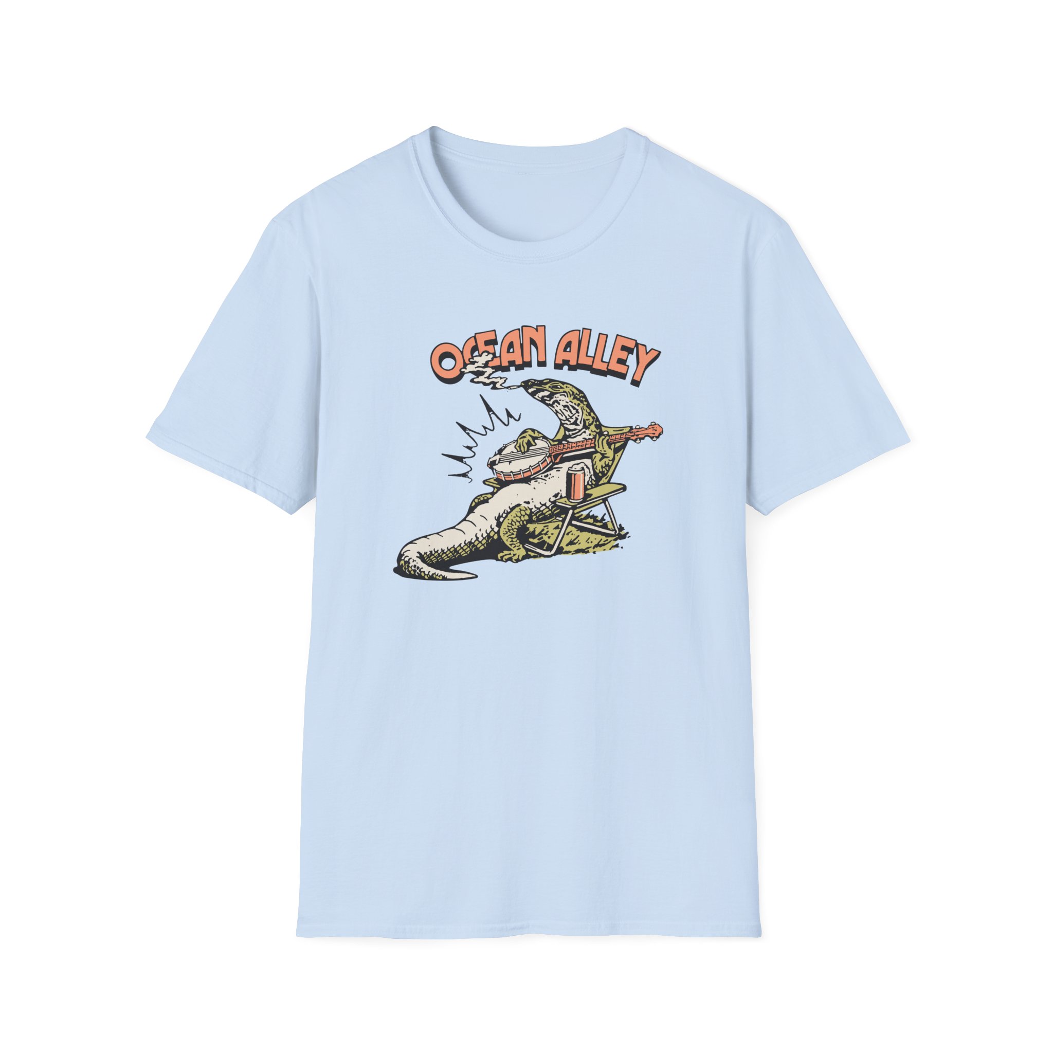 Ocean Alley Lizard Unisex Softstyle T-Shirt