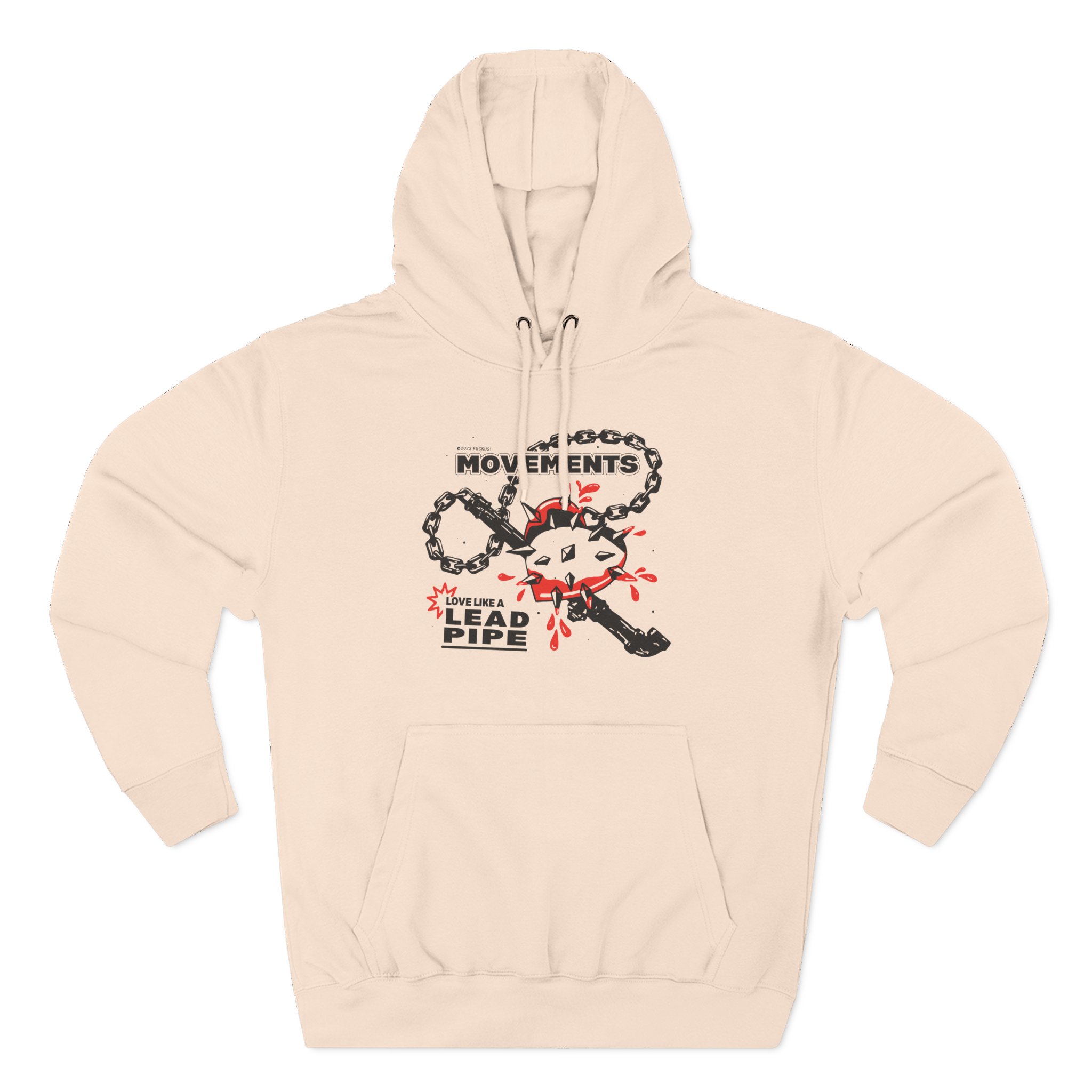 Movements Love a Lead Pipe Three-Panel Fleece Hoodie