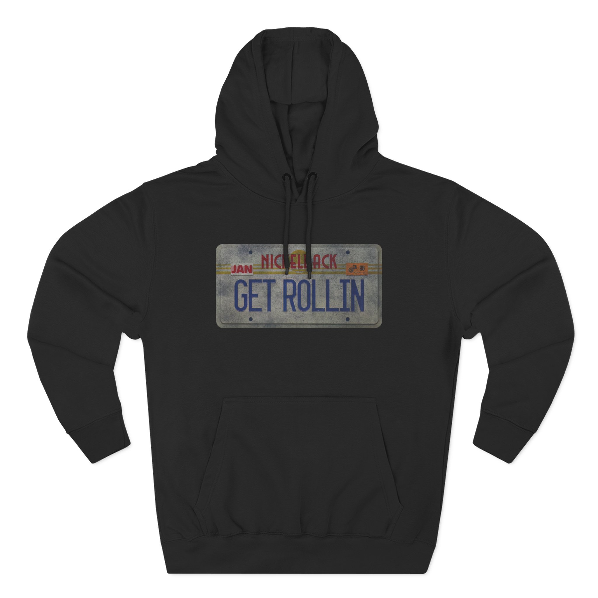 Nickelback Get Rollin Three-Panel Fleece Hoodie