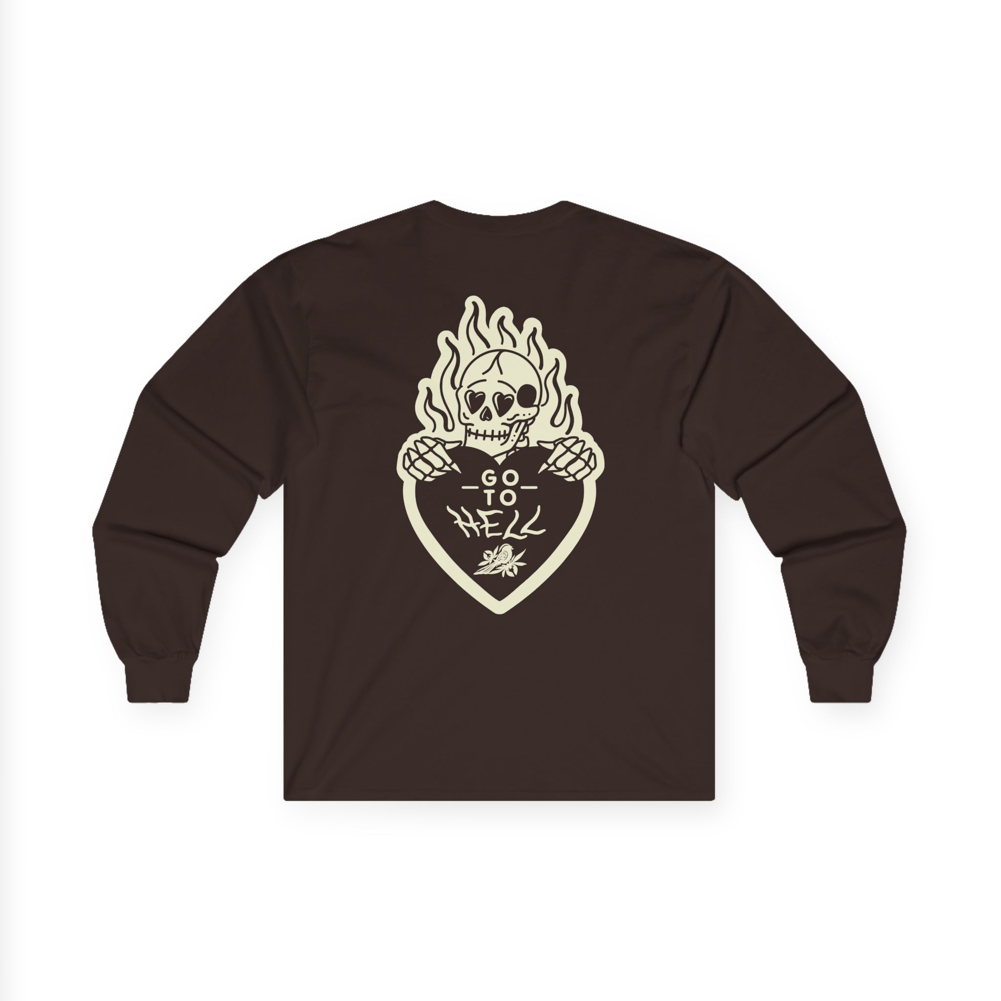 Bayside Go to Hell Unisex Ultra Cotton Long Sleeve Tee