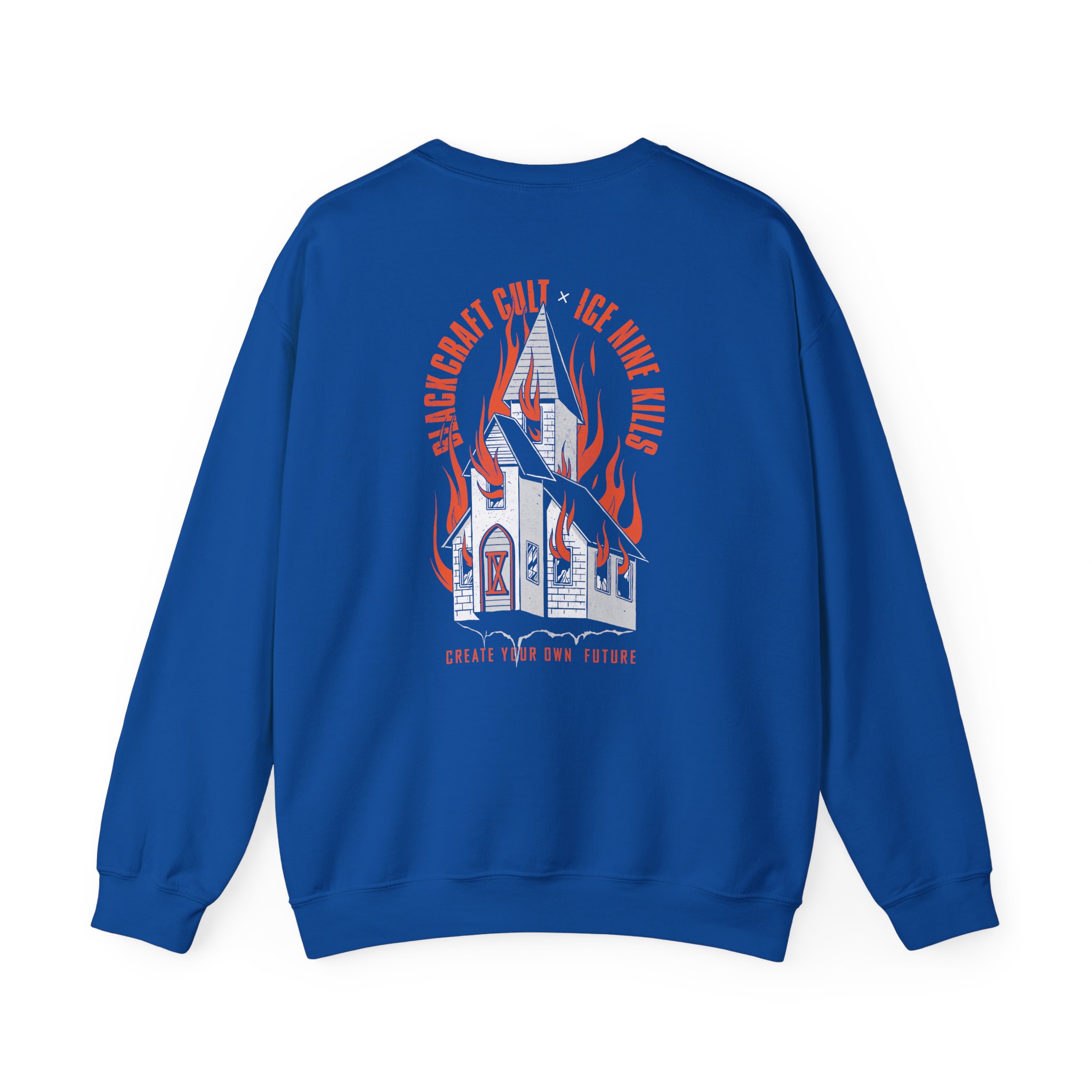 Ice Nine Kills Ink Burning Church Unisex Heavy Blendâ„¢ Crewneck Sweatshirt
